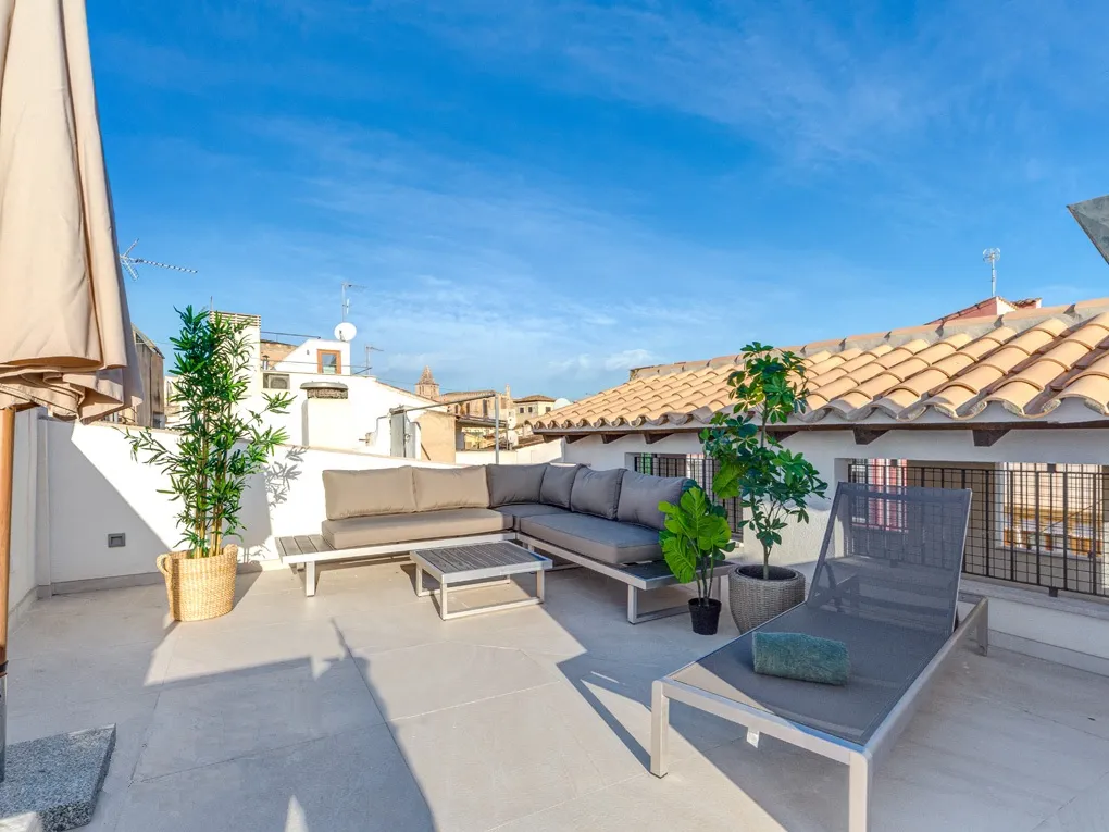 Casa di classe, di recente costruzione, con terrazza sul tetto e splendida vista - Palma, Centro Storico-2