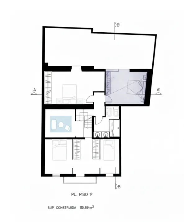 Progetto di ristrutturazione con molto potenziale - Incantevole casa a schiera con ampio terreno, piscina e vista sul mare a Campanet-11