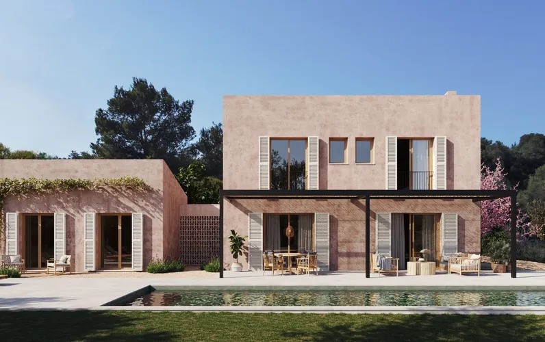 Nybyggd finca i Sineu