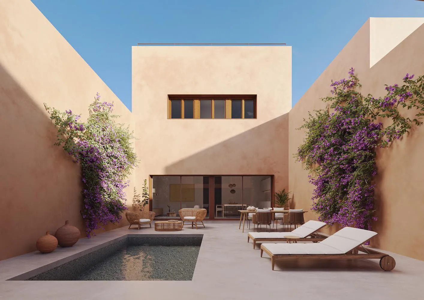 Townhouse currently under renovation with pool, garage, and guest house, Santa Margalida-3