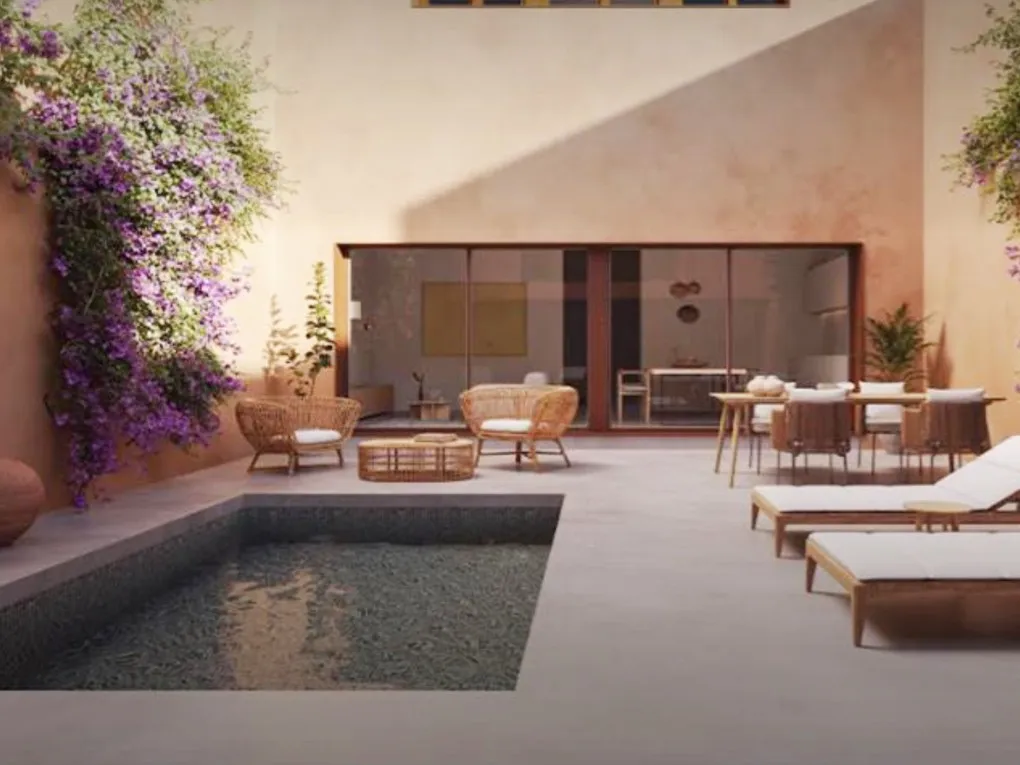 Townhouse currently under renovation with pool, garage, and guest house, Santa Margalida-11