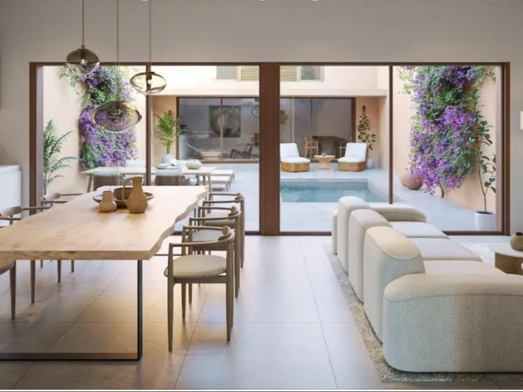 Townhouse currently under renovation with pool, garage, and guest house, Santa Margalida-9