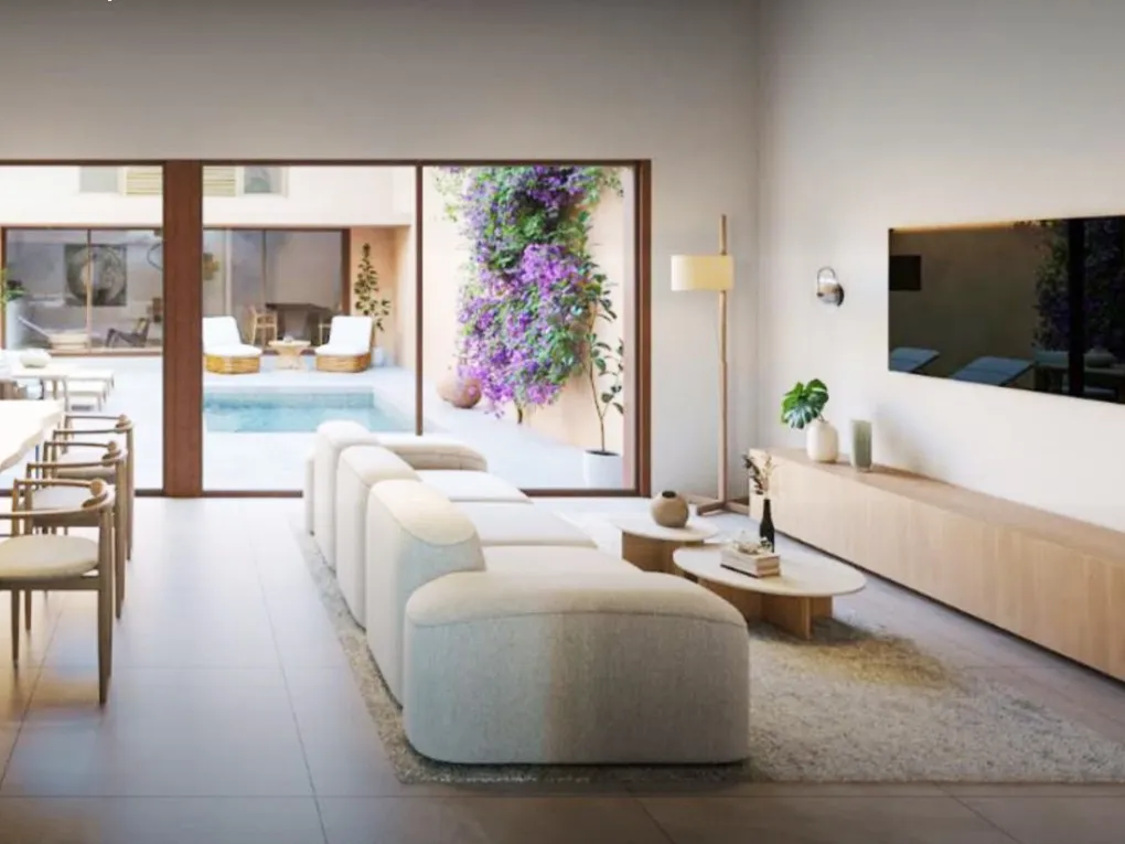 Townhouse currently under renovation with pool, garage, and guest house, Santa Margalida-8