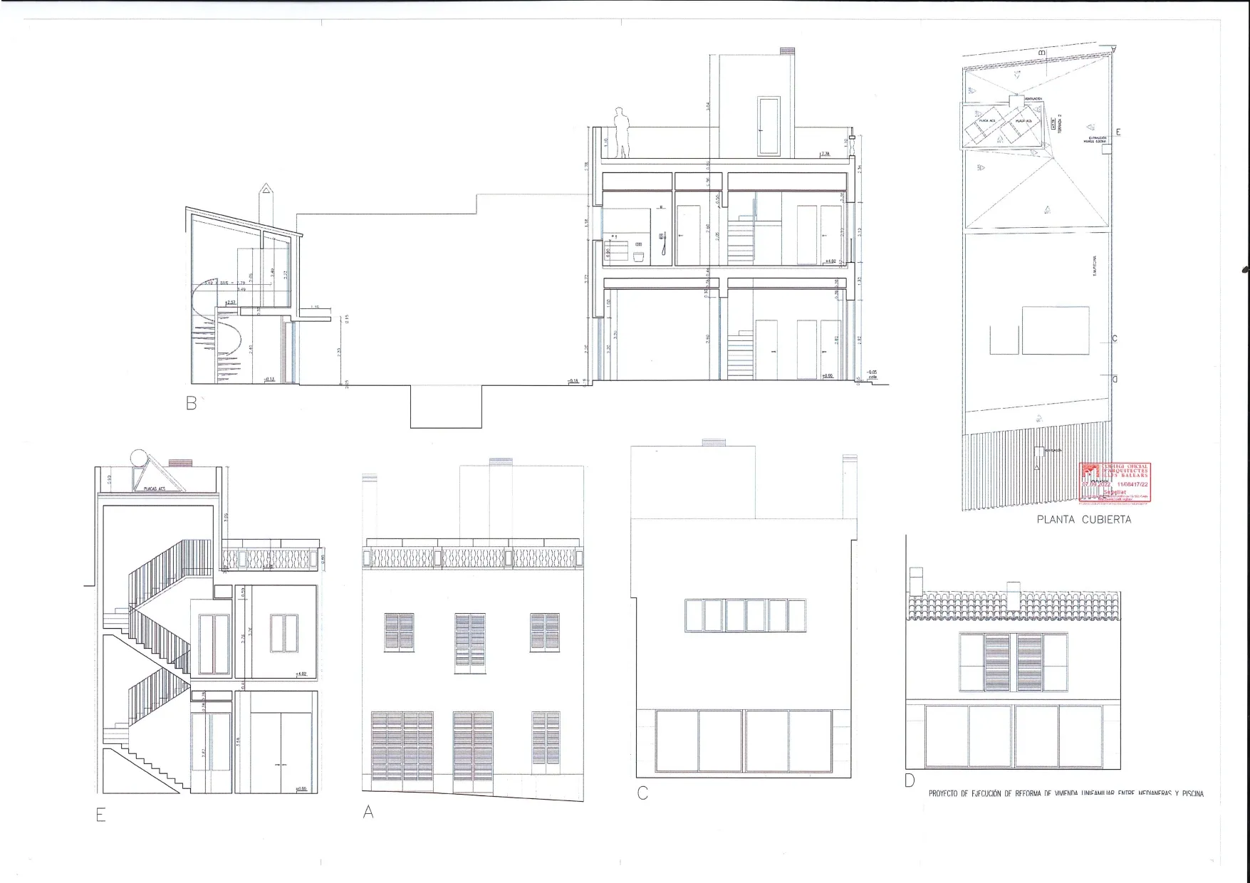 Townhouse currently under renovation with pool, garage, and guest house, Santa Margalida-12