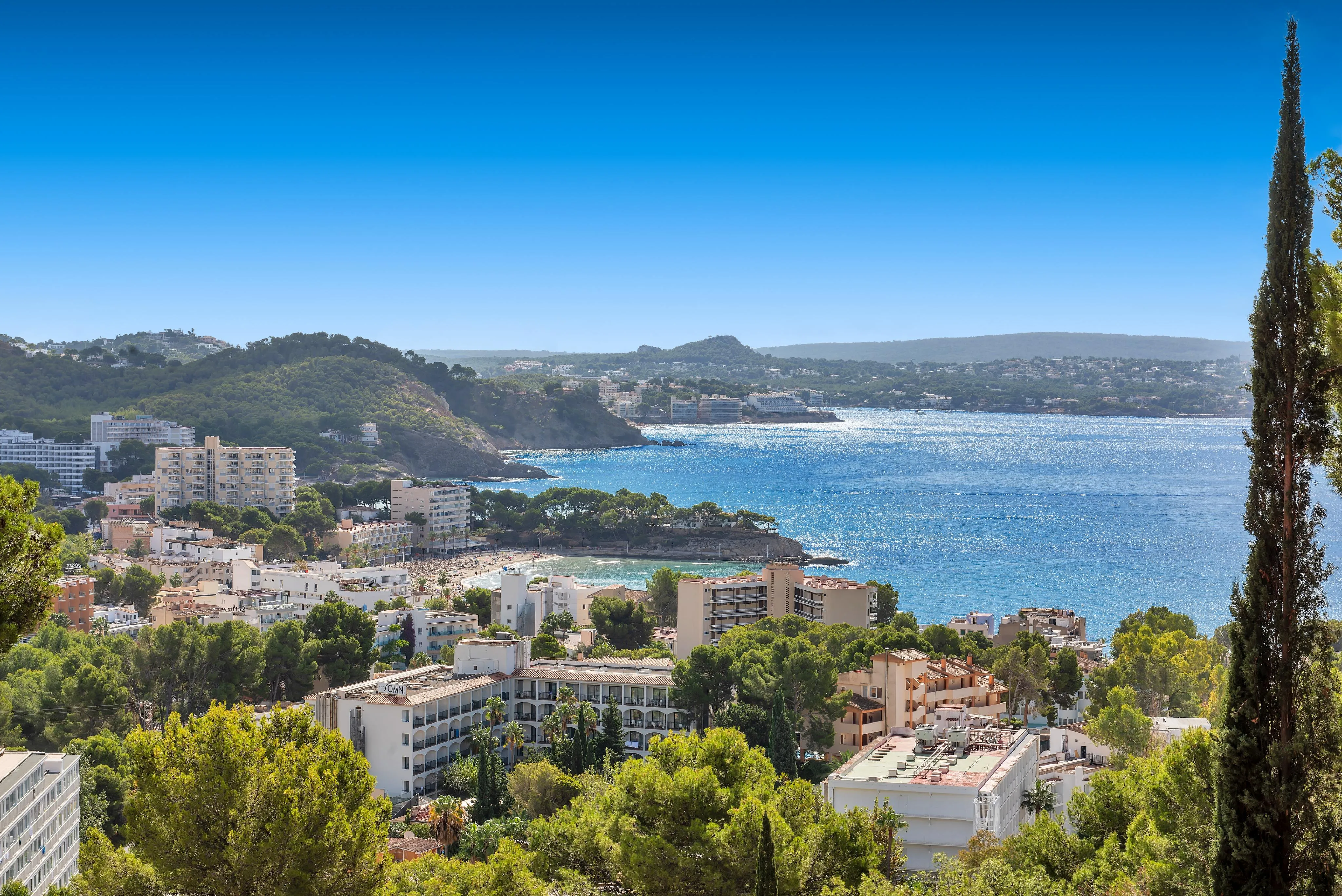 Mediterranean villa with sea views in an elevated location in Paguera-6