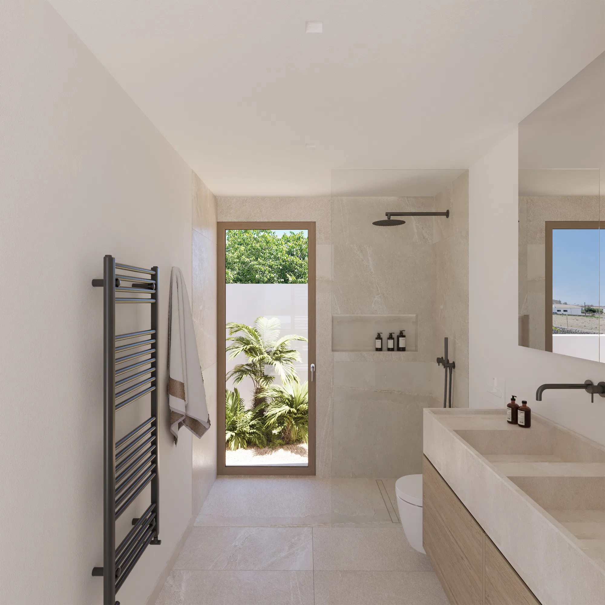 Villa in Sineu with pool and garage-9