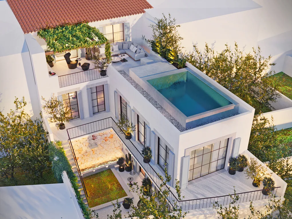 Таунхаус с проектом реконструкции-9