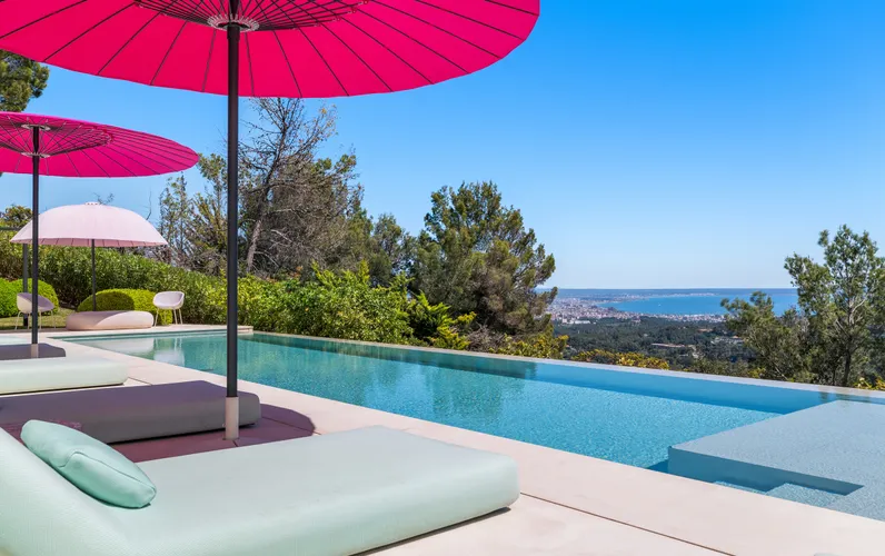 Spectaculaire villa met fantastisch uitzicht op zee in Son Vida