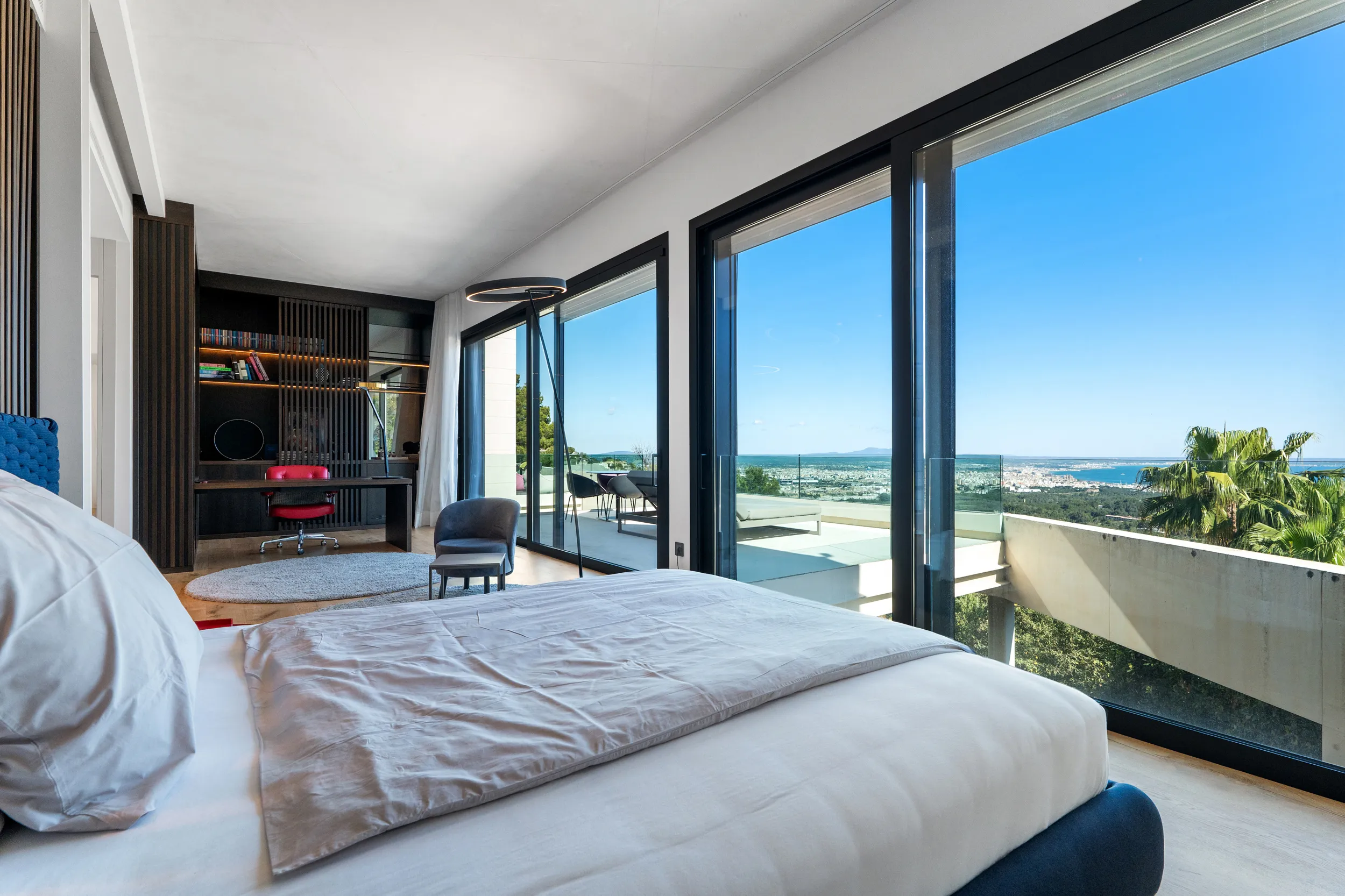 Espectacular vila amb impressionants vistes al mar en Son Vida-19