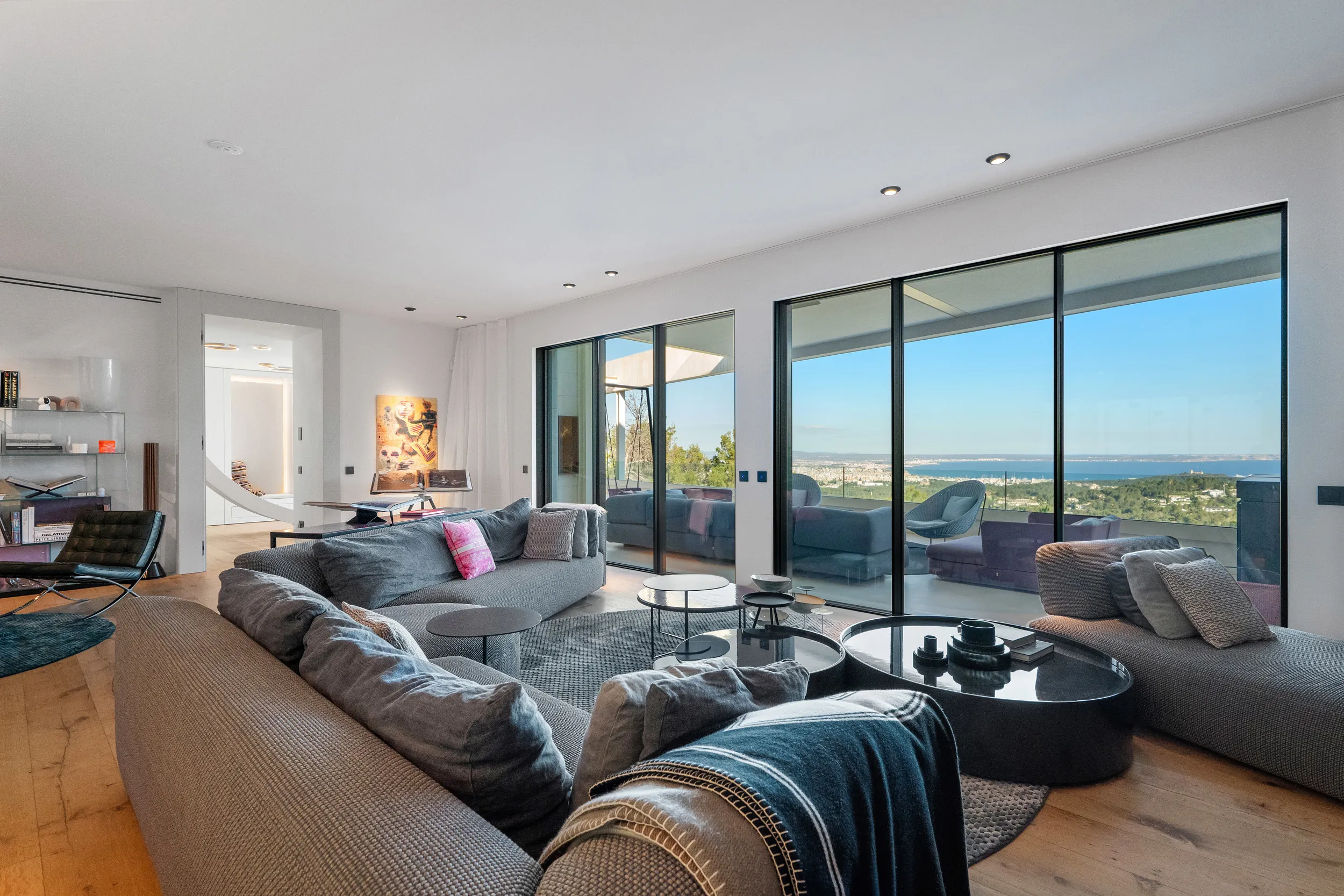 Espectacular vila amb impressionants vistes al mar en Son Vida-5