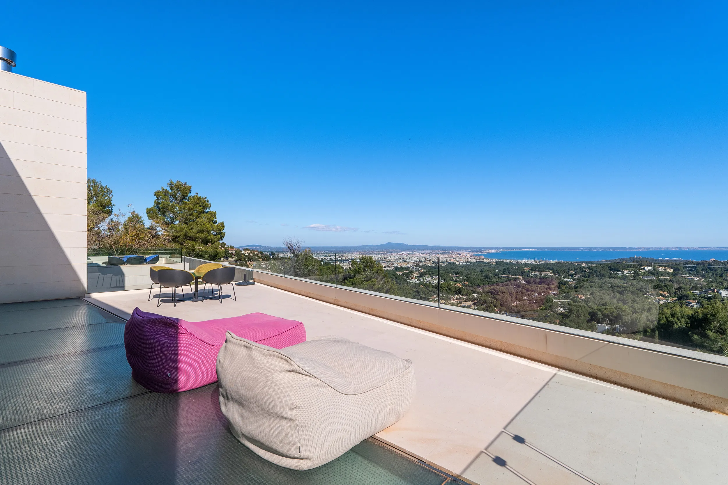 Espectacular vila amb impressionants vistes al mar en Son Vida-21