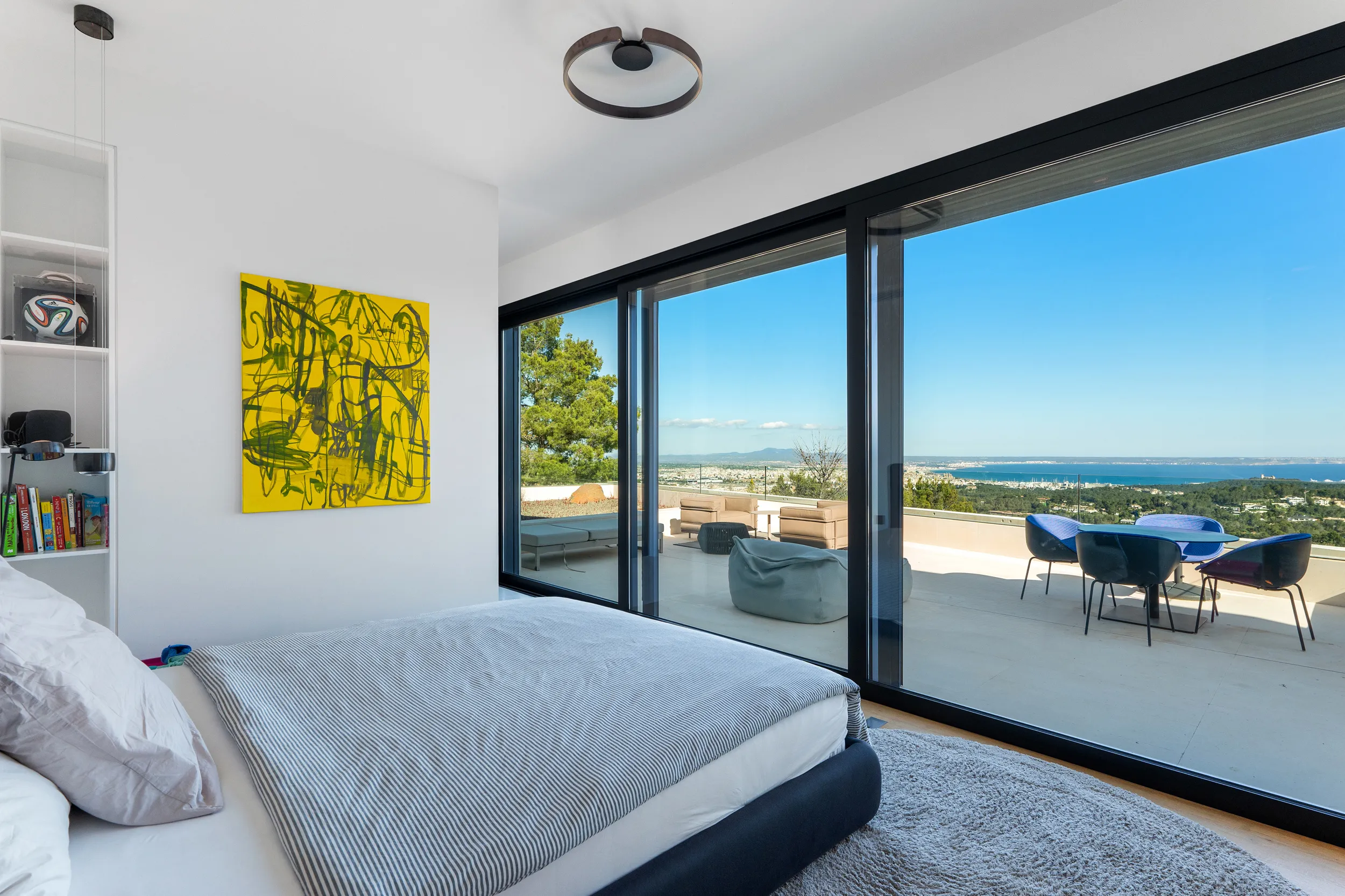 Espectacular vila amb impressionants vistes al mar en Son Vida-18