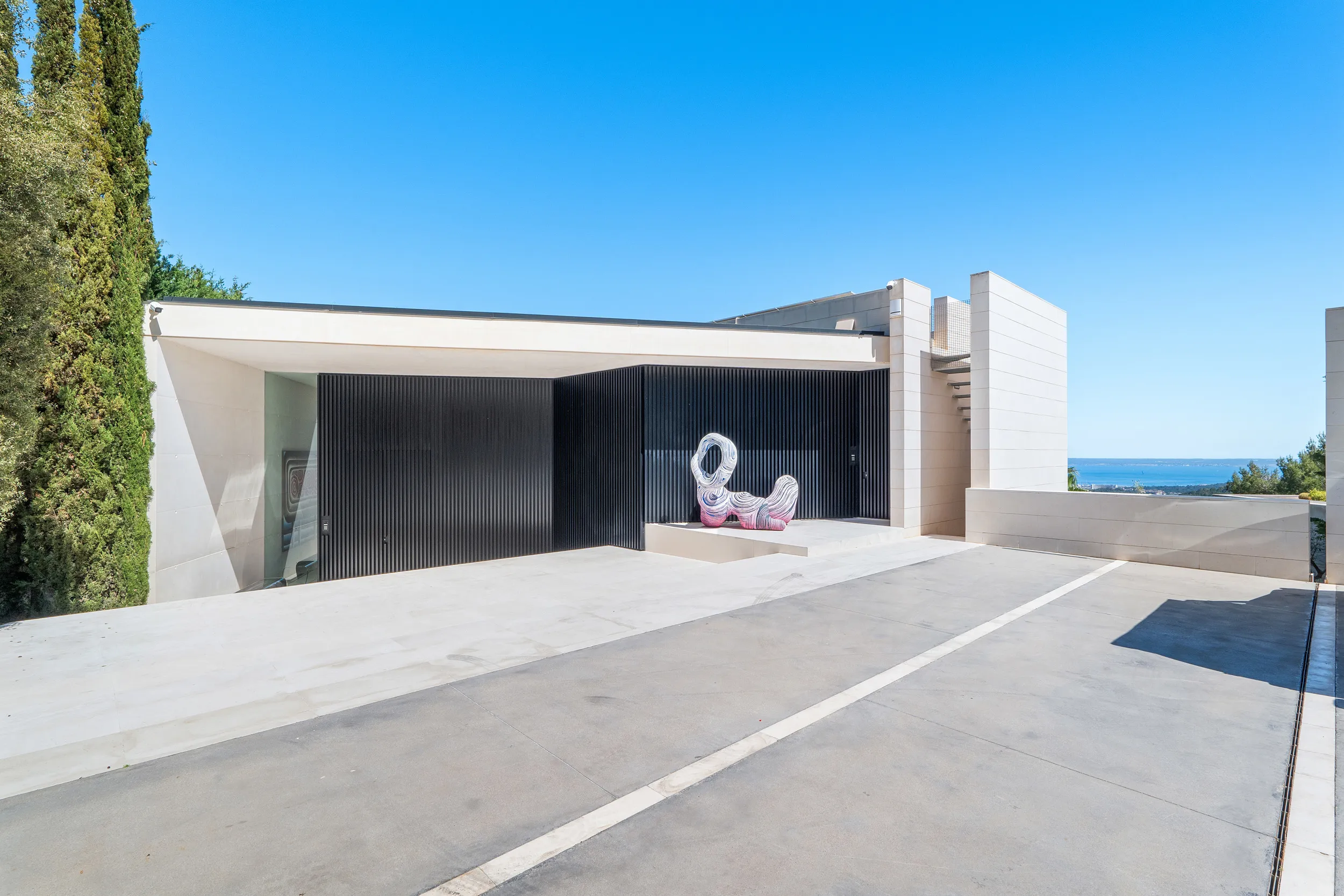 Espectacular vila amb impressionants vistes al mar en Son Vida-24