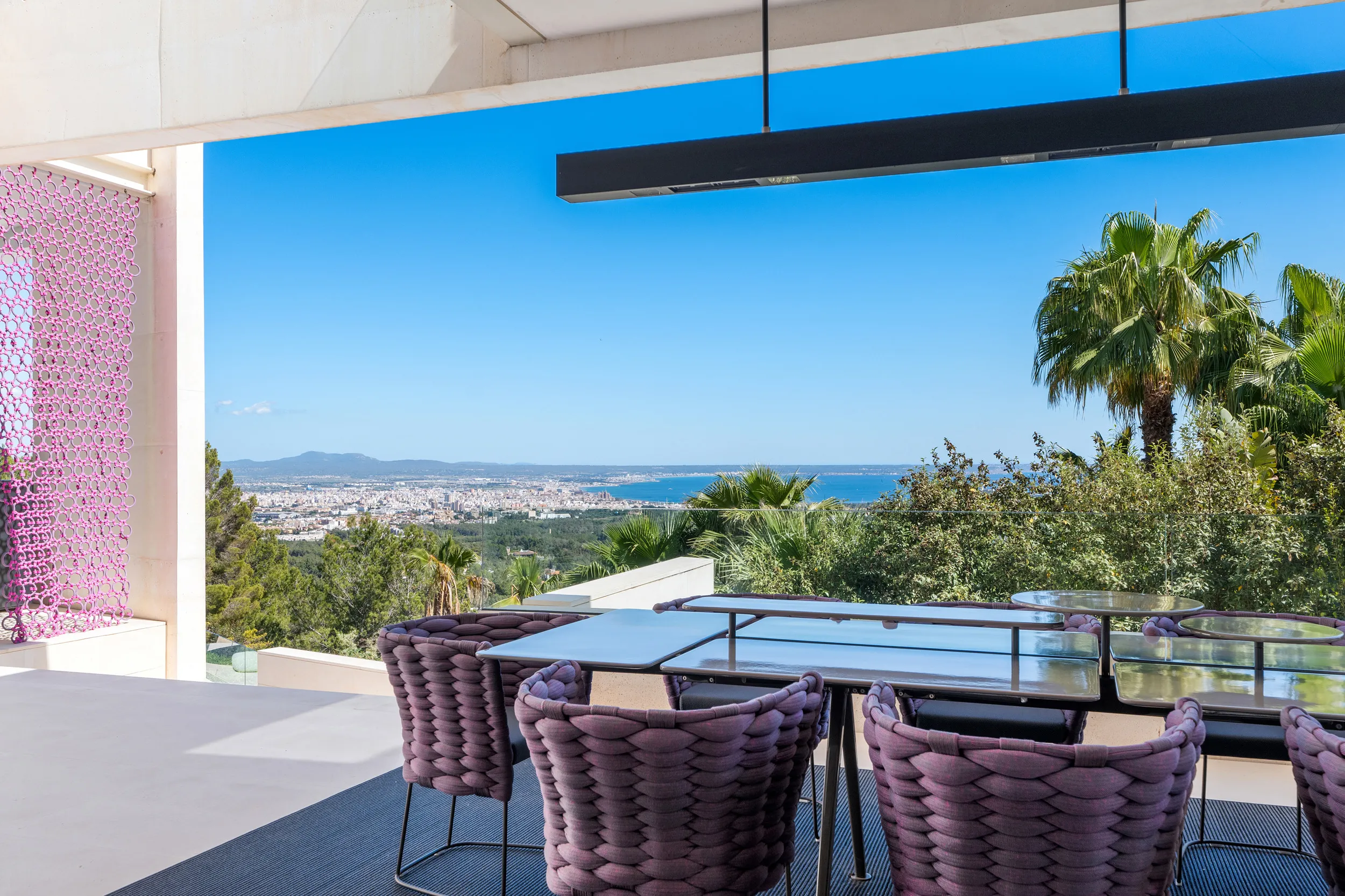 Espectacular vila amb impressionants vistes al mar en Son Vida-6