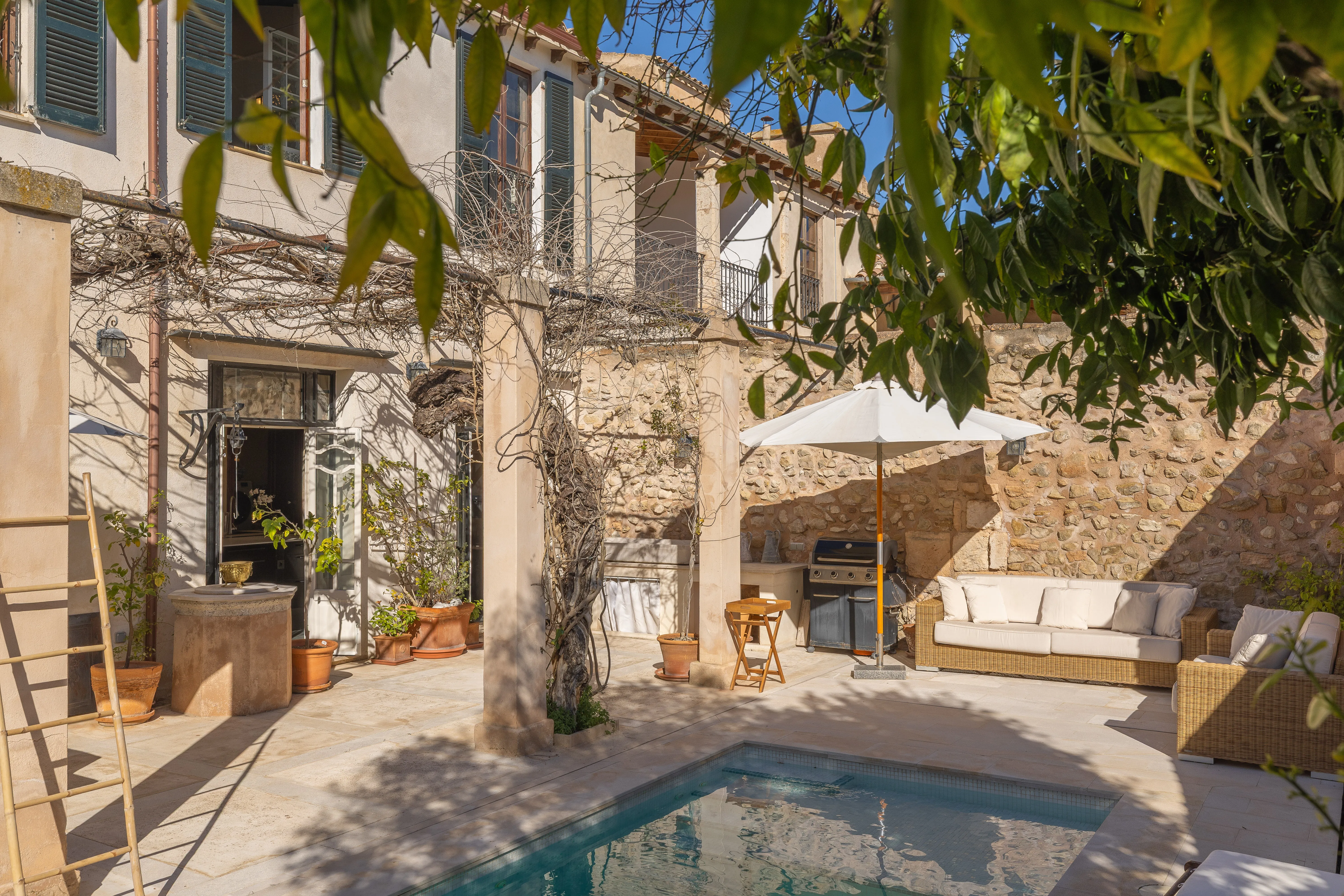 Excepcional y espaciosa de pueblo con piscina en Sant Joan-27