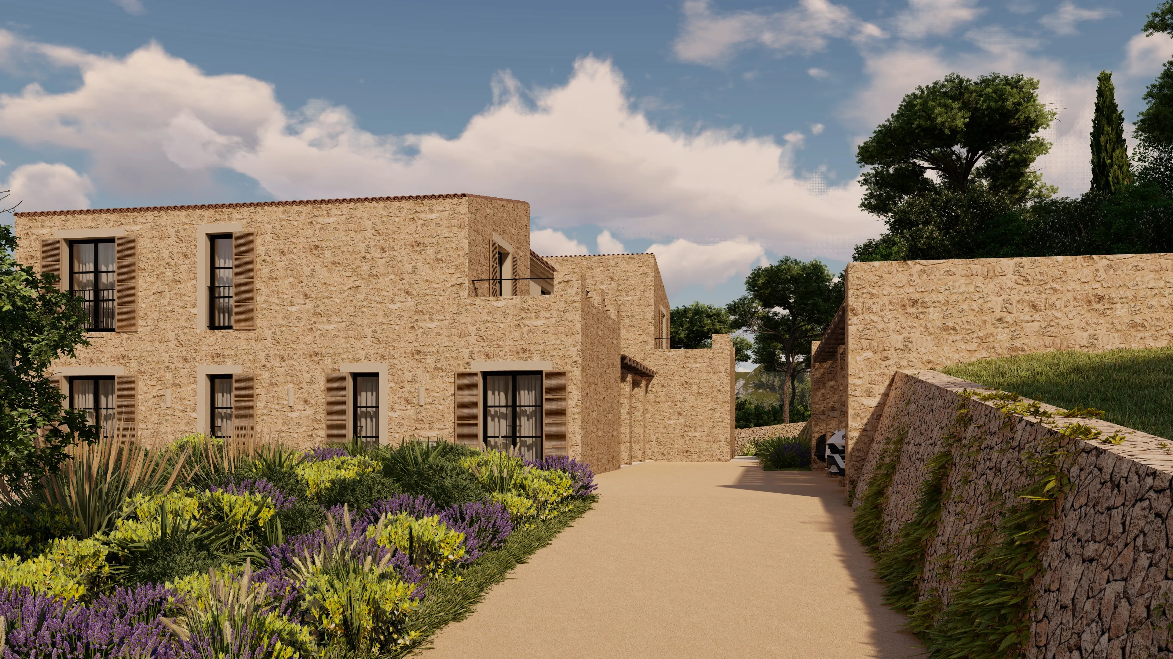 Casa de campo lujosa con amplios espacios al aire libre-3