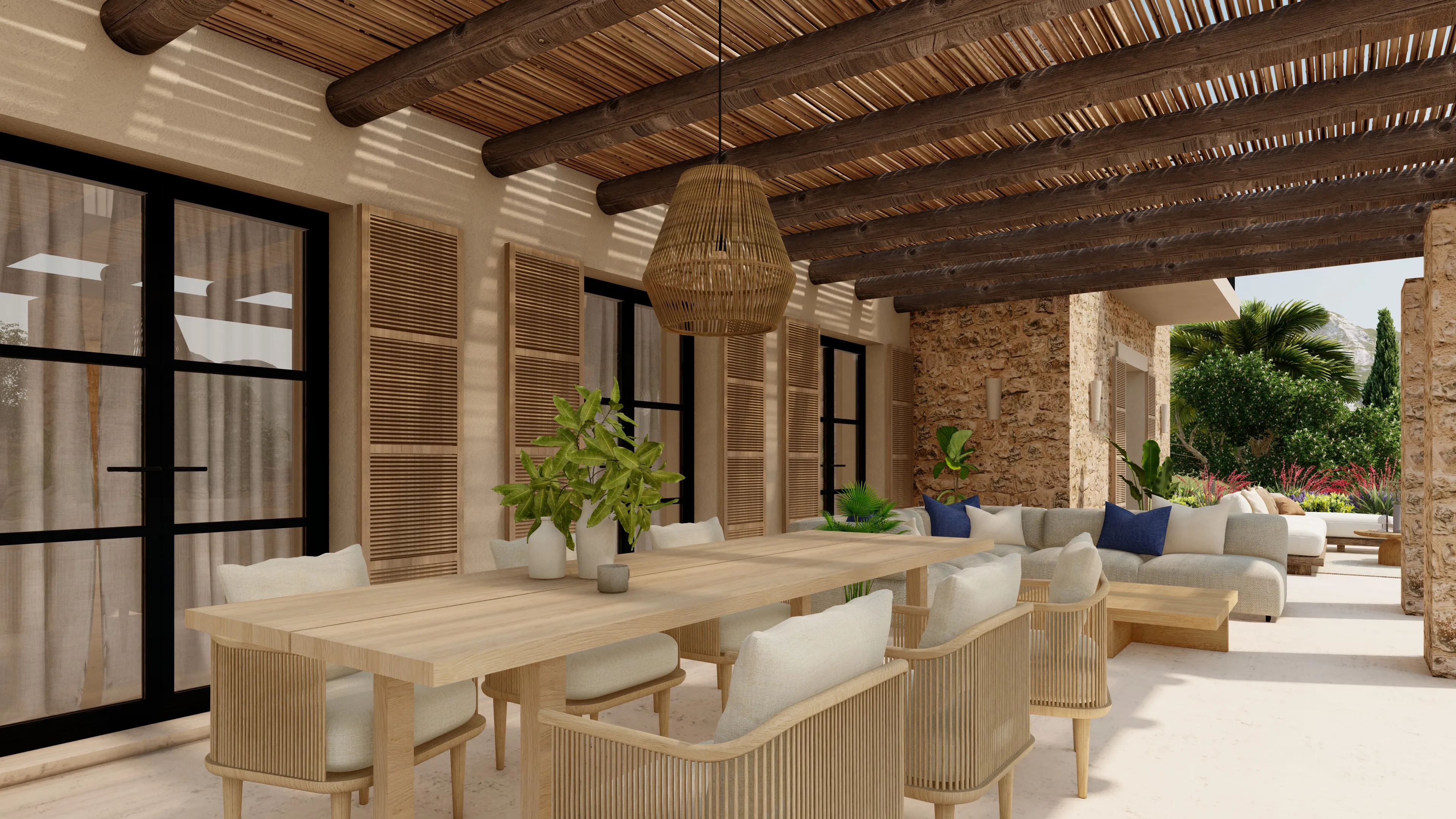 Casa de campo lujosa con amplios espacios al aire libre-6