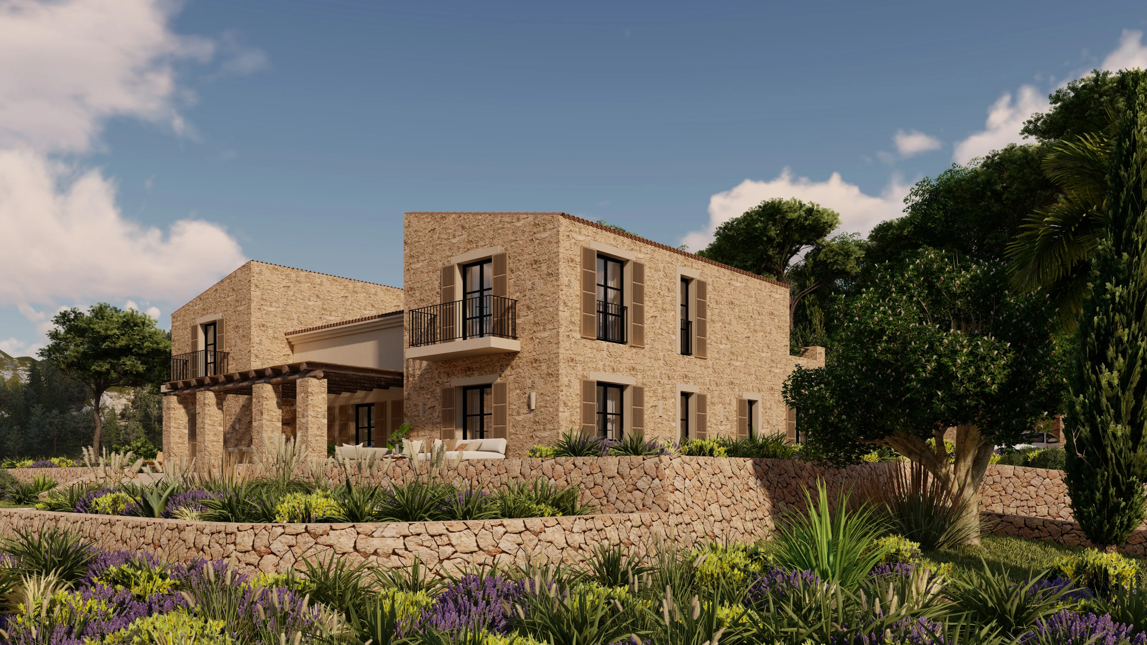 Casa de campo lujosa con amplios espacios al aire libre-2