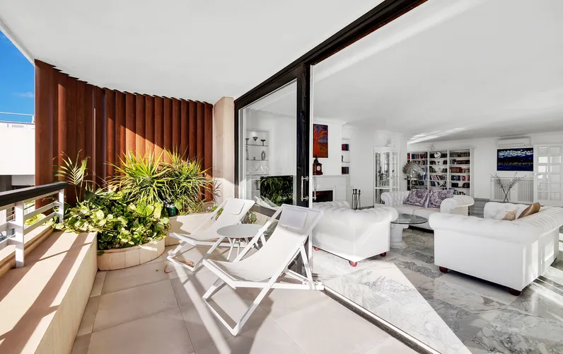 Exclusivo ático en Palma con fantásticas vistas al puerto