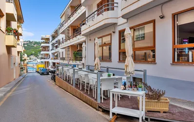 Hyggelig restaurant i Puerto Andratx