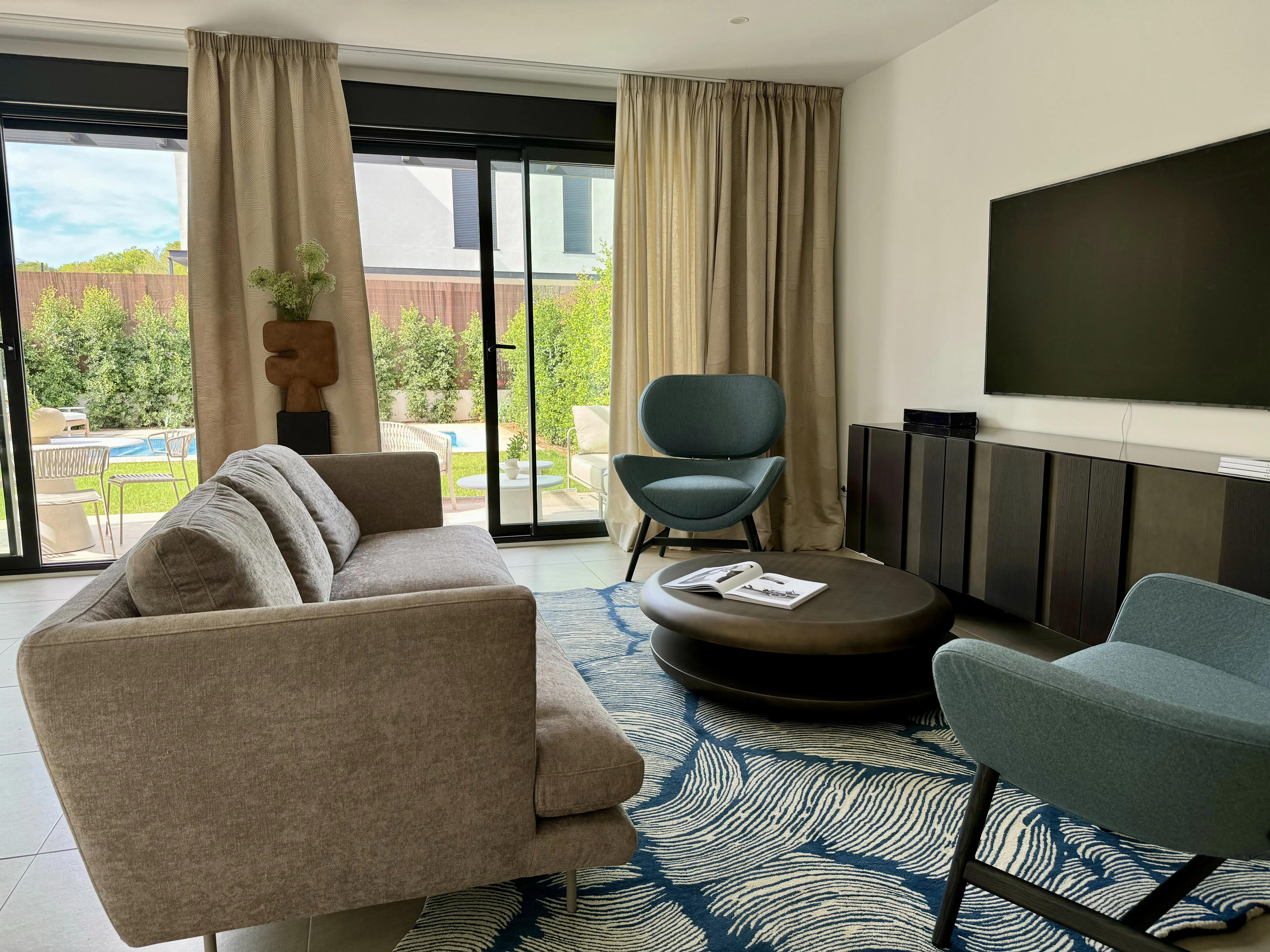 Modernt parhus i Puig de Ros-10