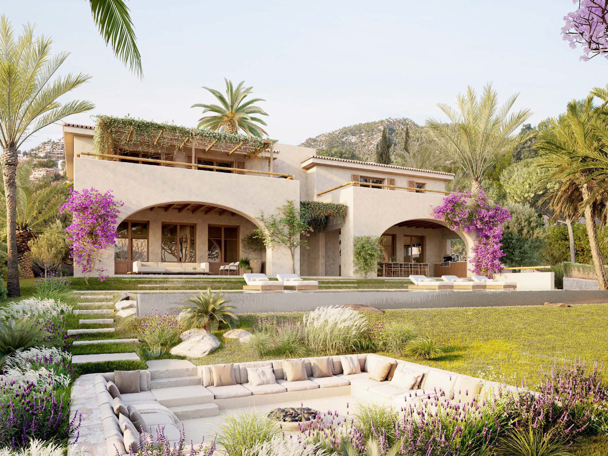 Luxuriöse Neubauvilla im modernen Finca-Stil – Erstklassige Lage nahe Yachthafen & Promenade