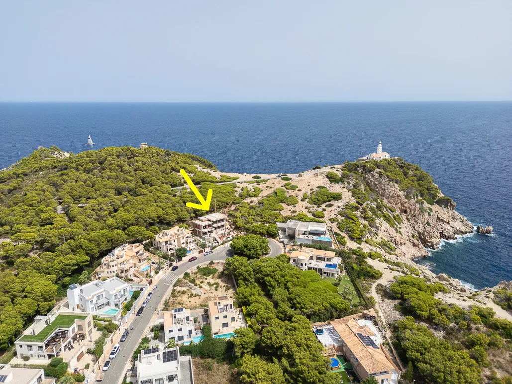 Villa en construcción con vistas al mar-1