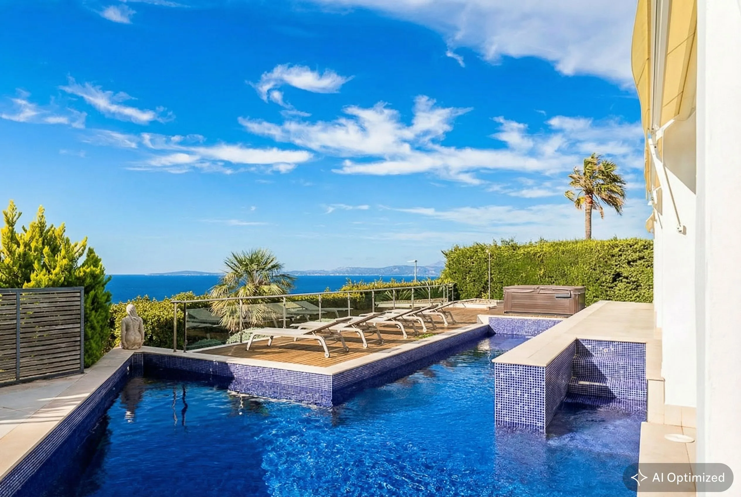 Villa moderne très bien située avec une superbe vue sur la baie à Bahia Azul-1