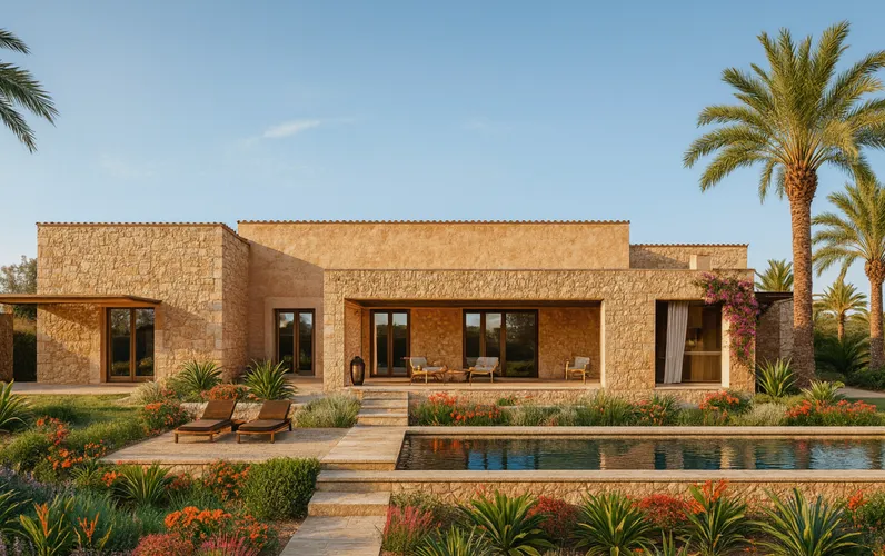 Charming new build house with panoramic views