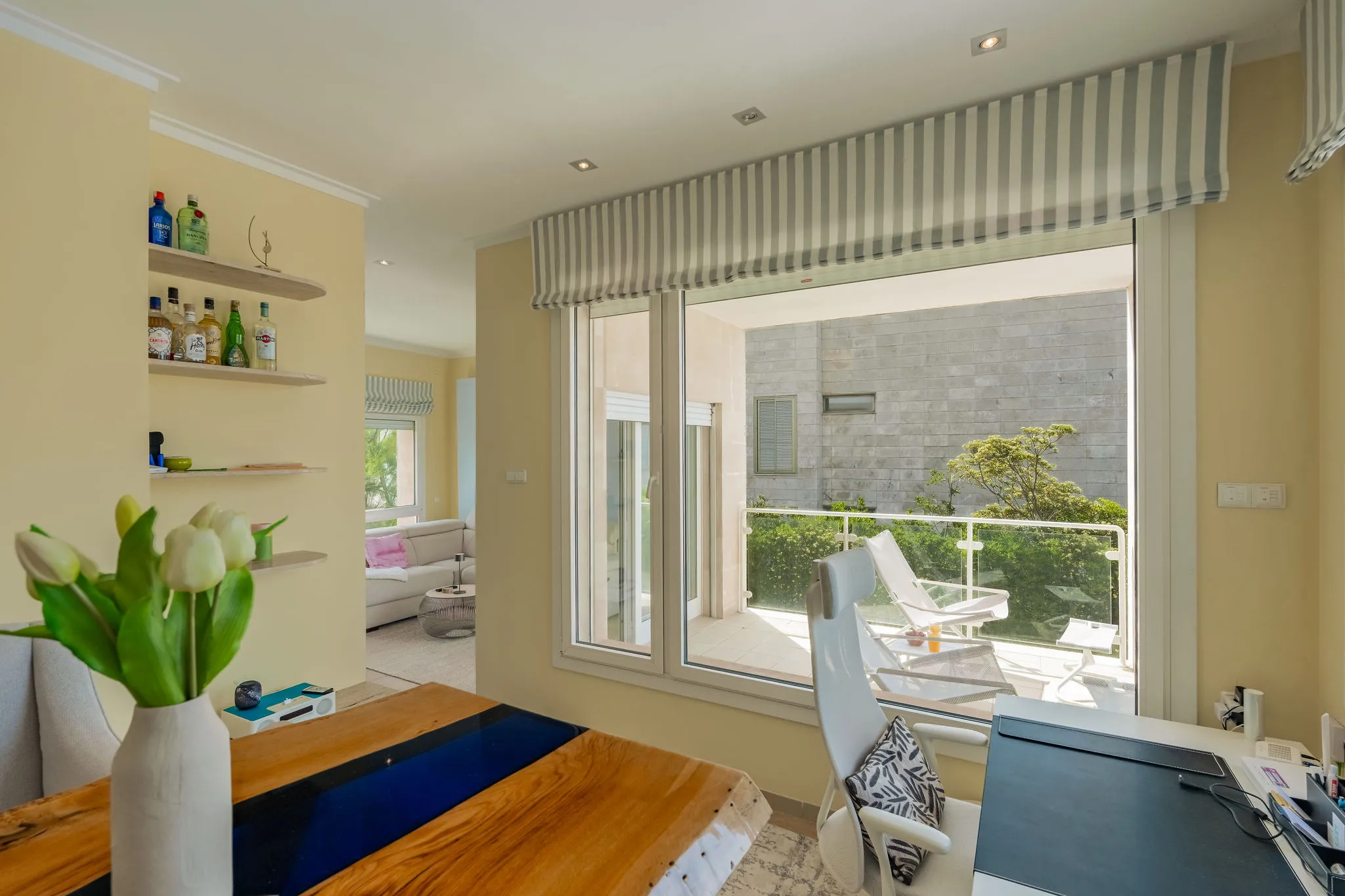 Charmant appartement met gedeeltelijk uitzicht op zee in Cala Figuera-6