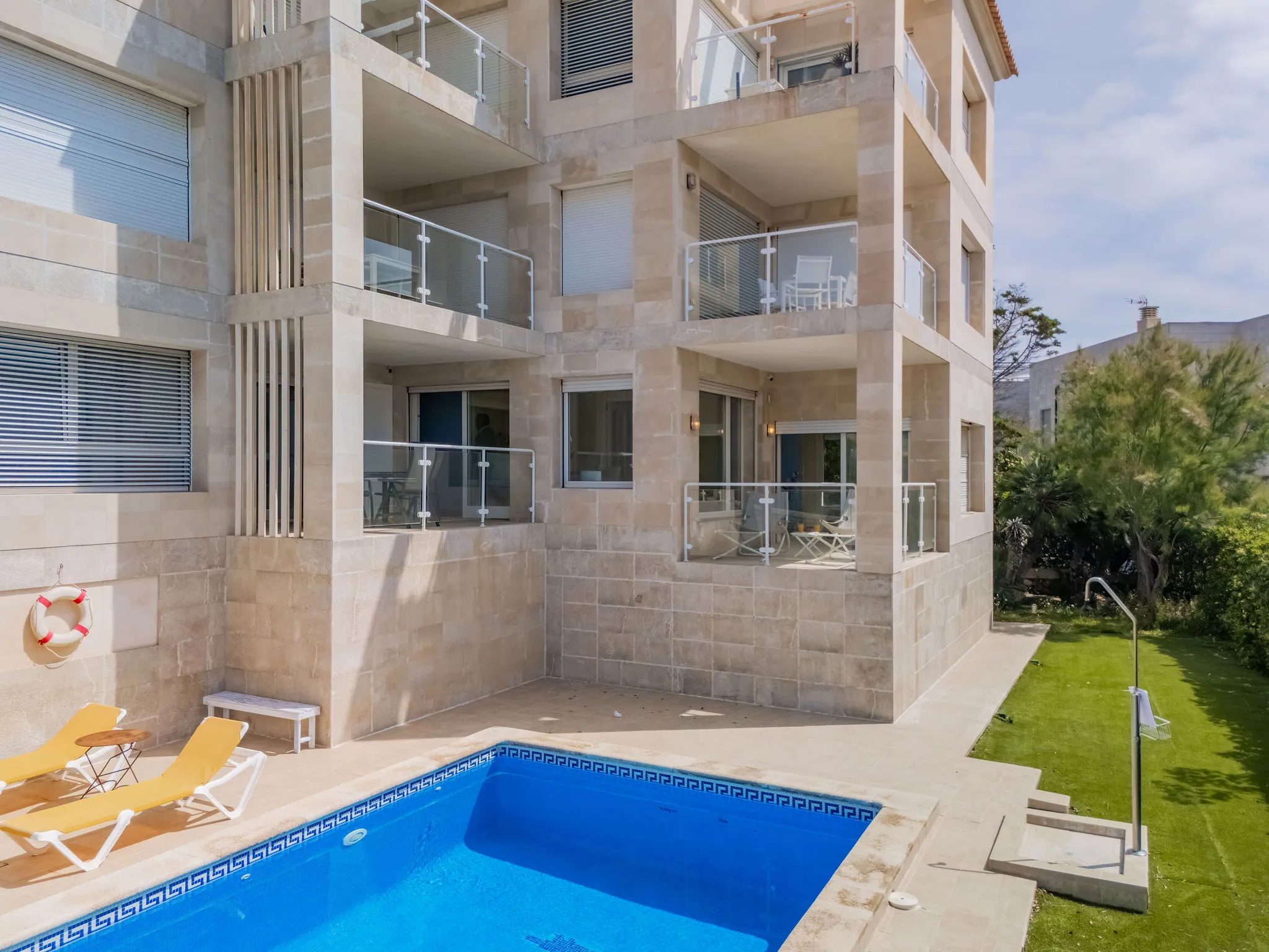 Charmant appartement met gedeeltelijk uitzicht op zee in Cala Figuera-4