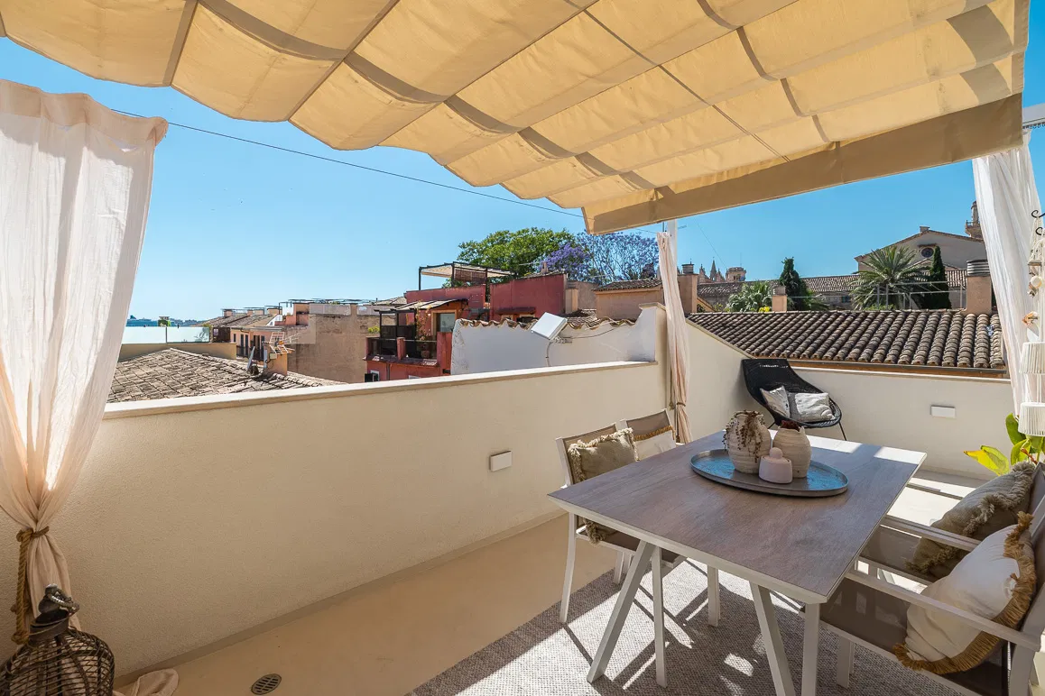 Duplex-Penthouse fußläufig zum Meer in malerischer Altstadtgasse in Calatrava-16