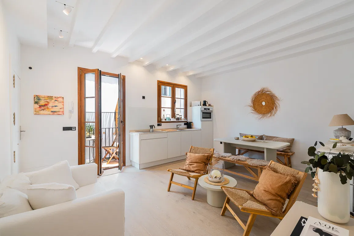 Duplex-Penthouse fußläufig zum Meer in malerischer Altstadtgasse in Calatrava-3