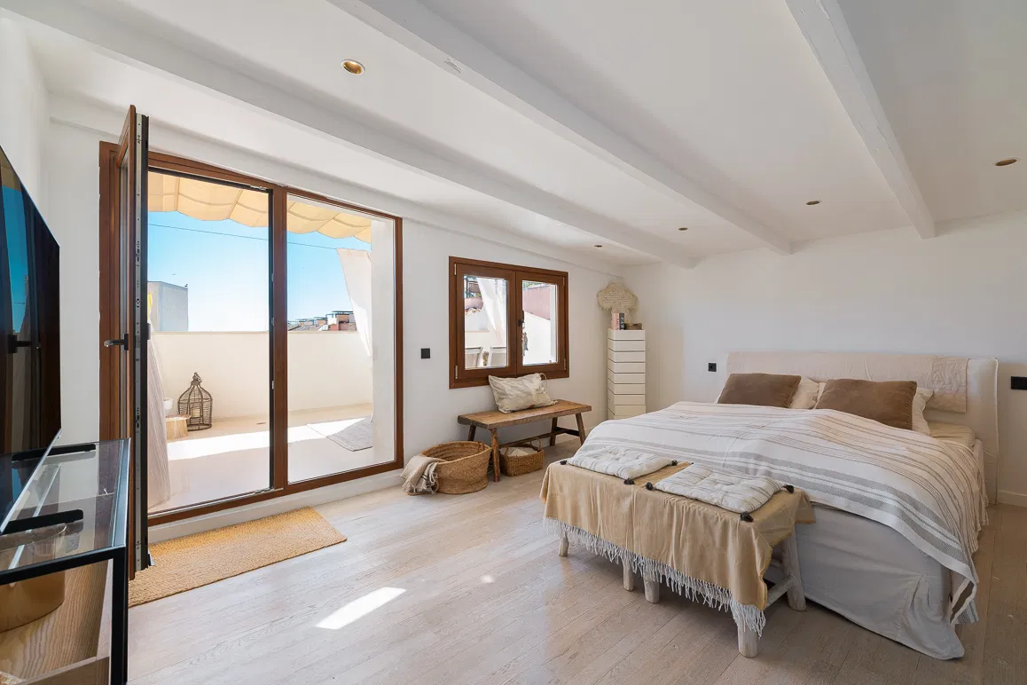Duplex-Penthouse fußläufig zum Meer in malerischer Altstadtgasse in Calatrava-13