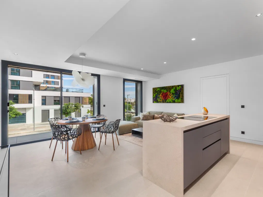 Newly built flat with terrace, parking and communal pool-3