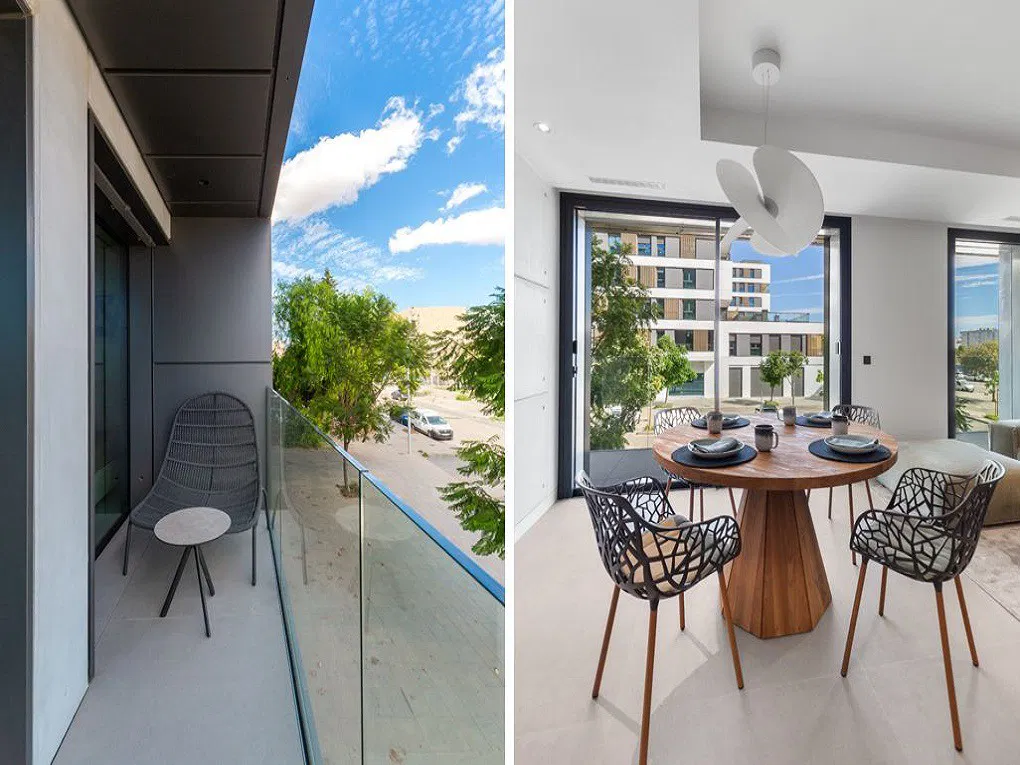 Newly built flat with terrace, parking and communal pool-10