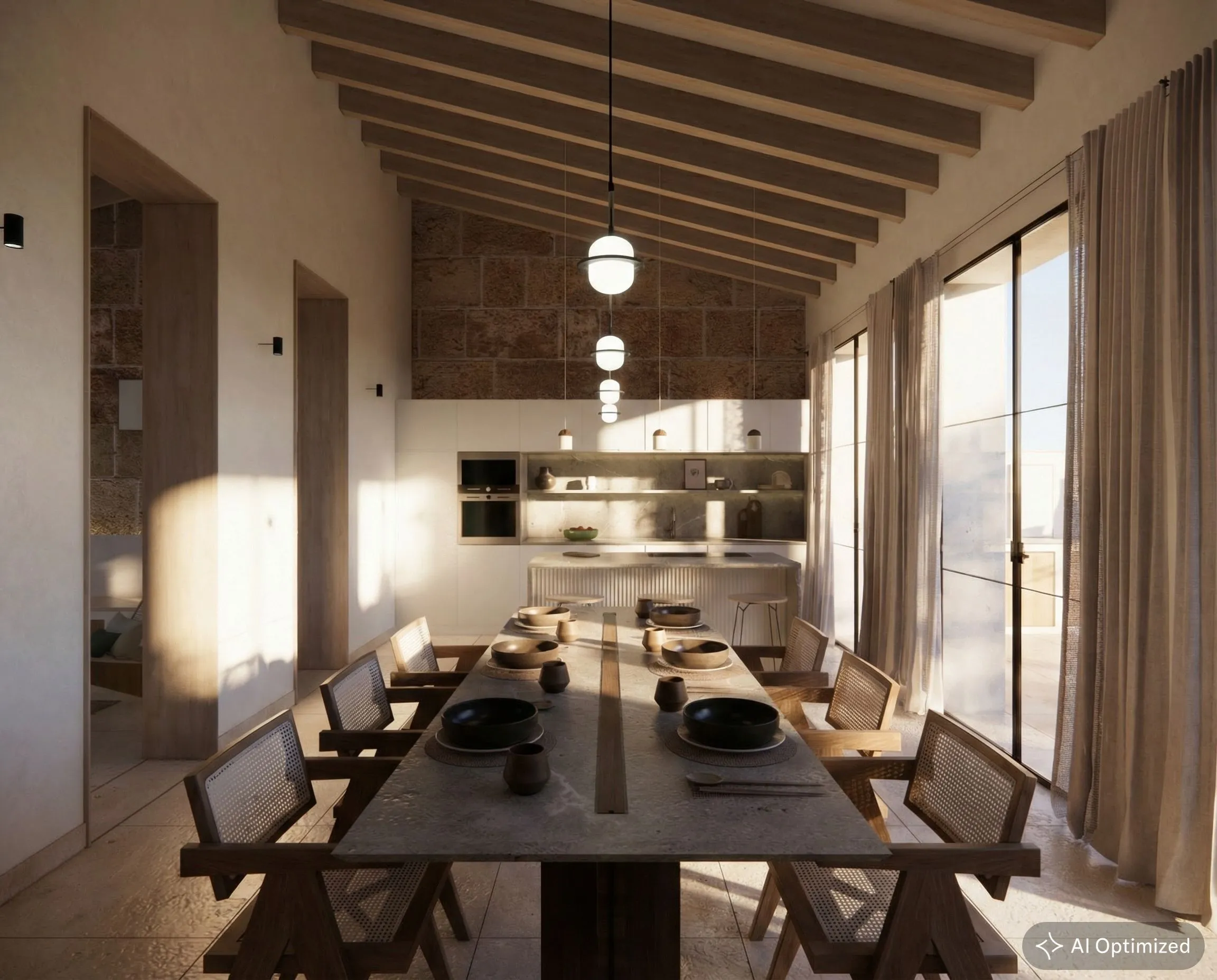 Townhouse with pool in Sineu-4