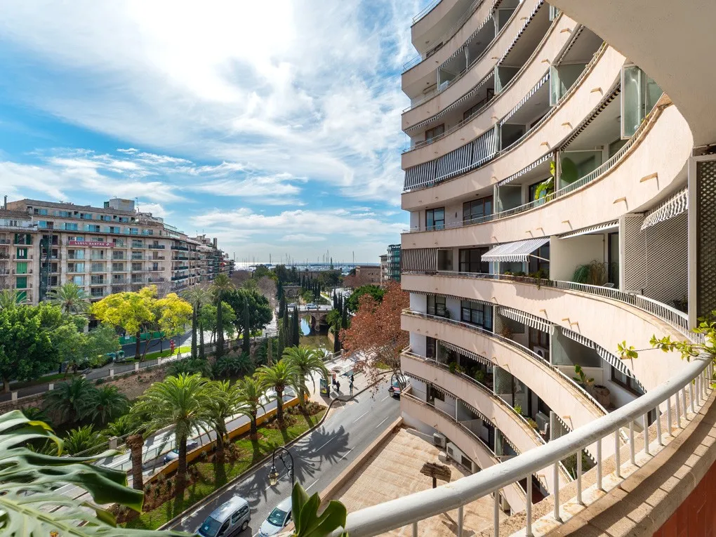 Licht appartement met terras, uitzicht op de haven en potentieel-3