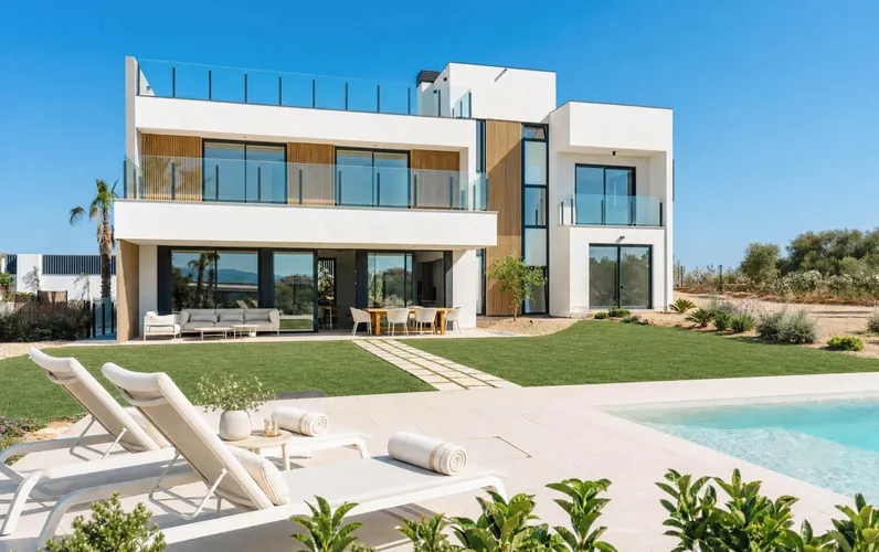 Villa with sustainable design and high comfort
