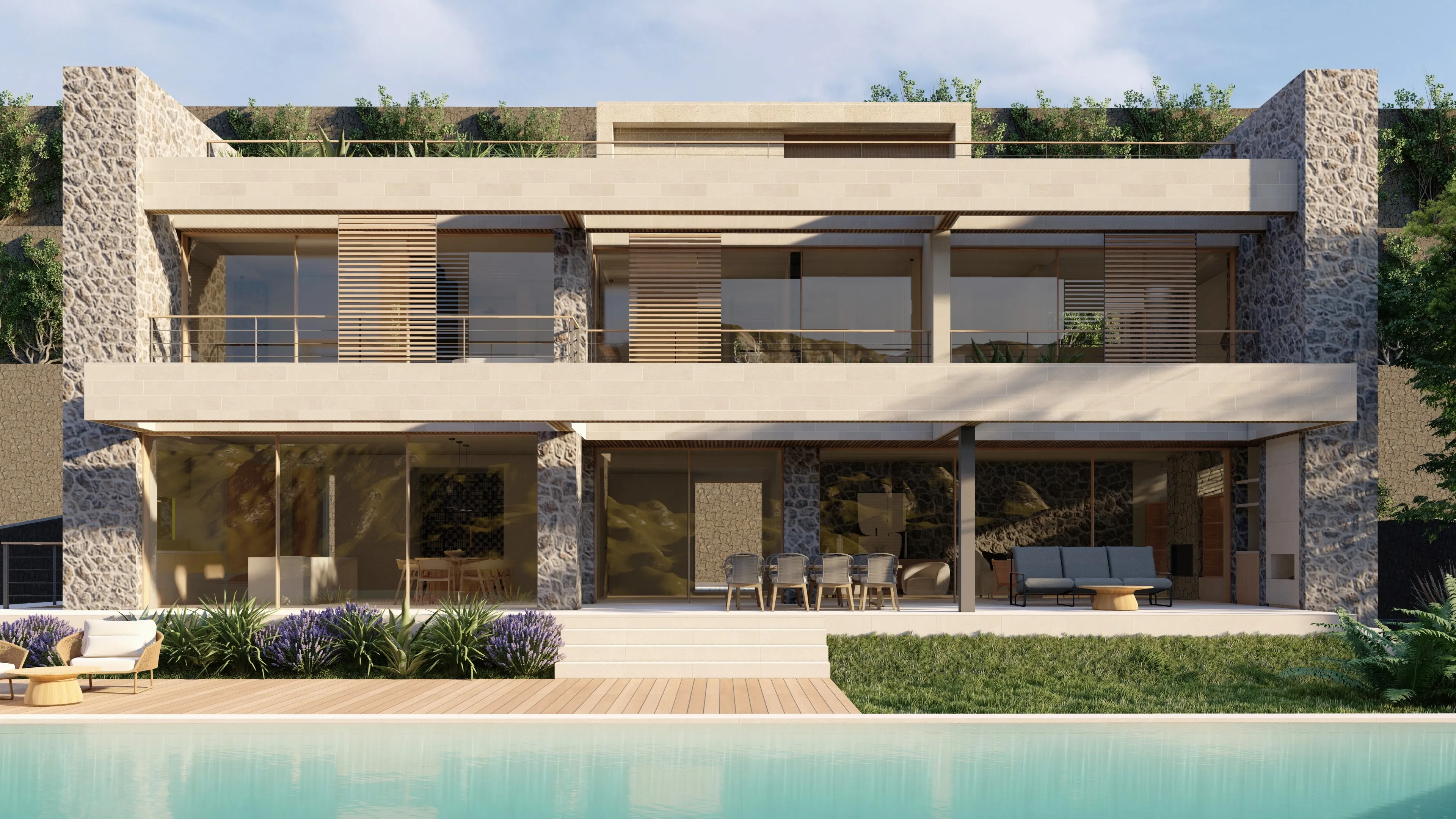 Terrain exclusif avec projet approuvé et vue sur la mer à couper le souffle-2