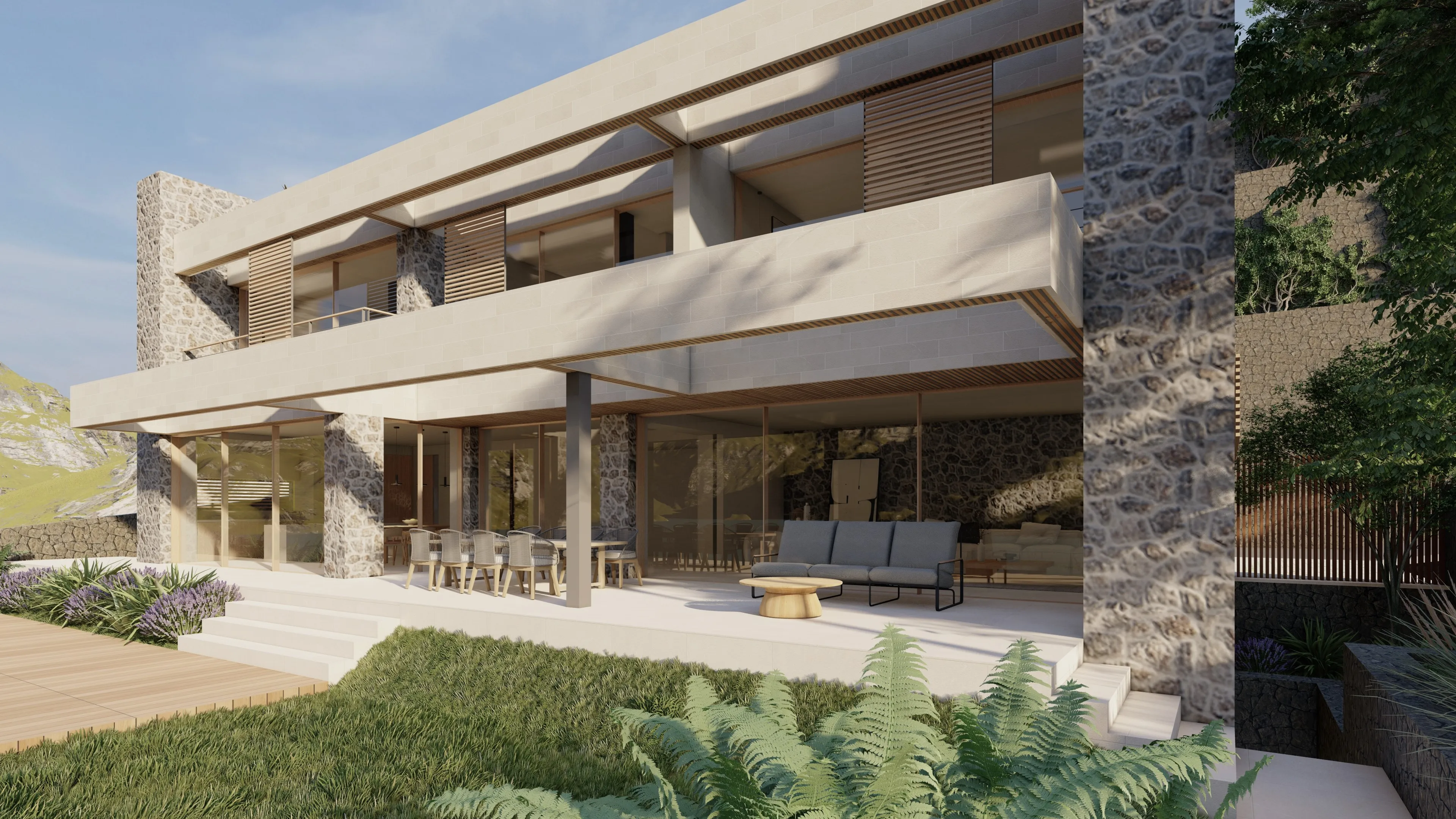 Terrain exclusif avec projet approuvé et vue sur la mer à couper le souffle-3