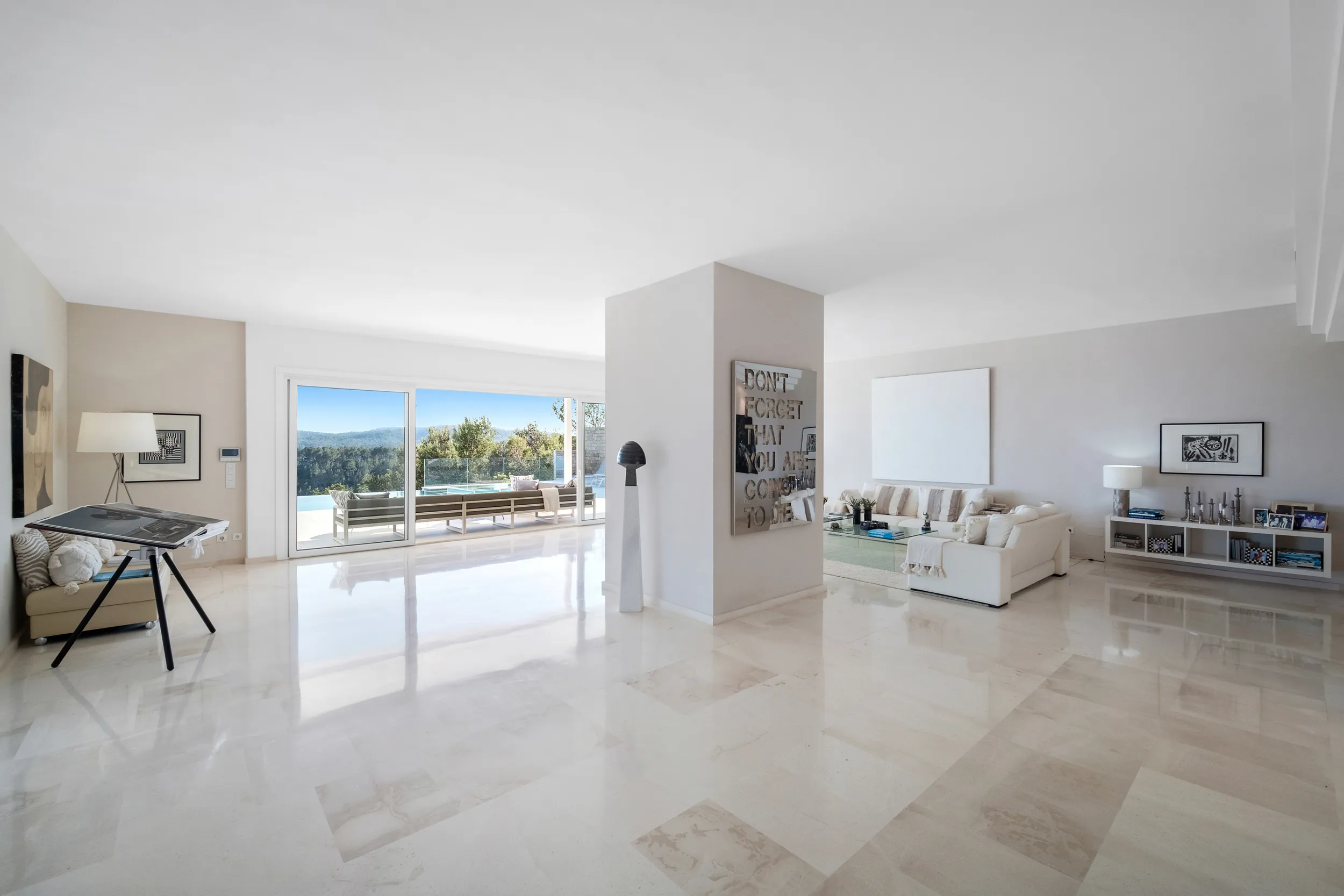 Eccezionale proprietà con vista sul mare a Son Vida-7