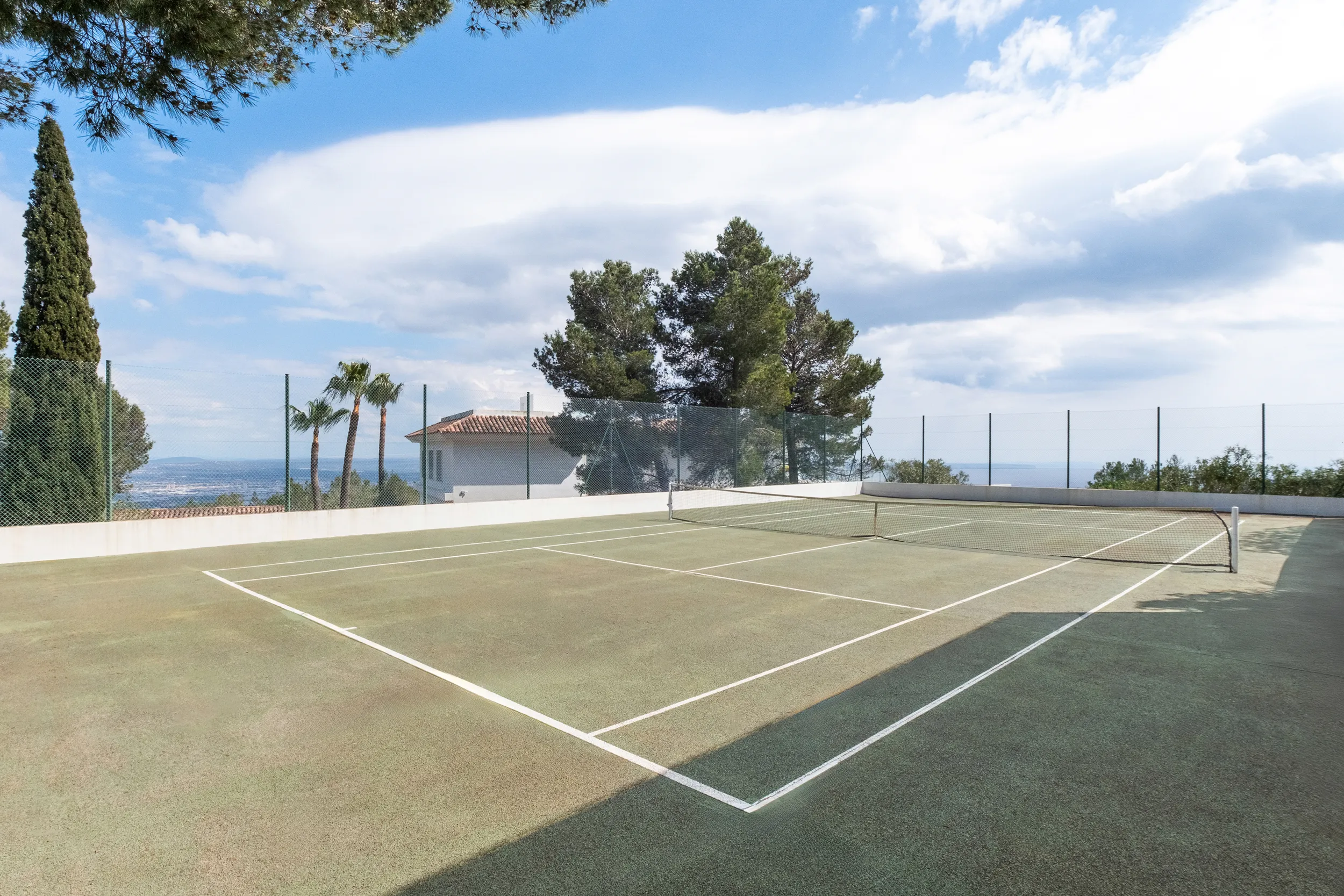 Excepcional villa con vistas al mar en Son Vida-16