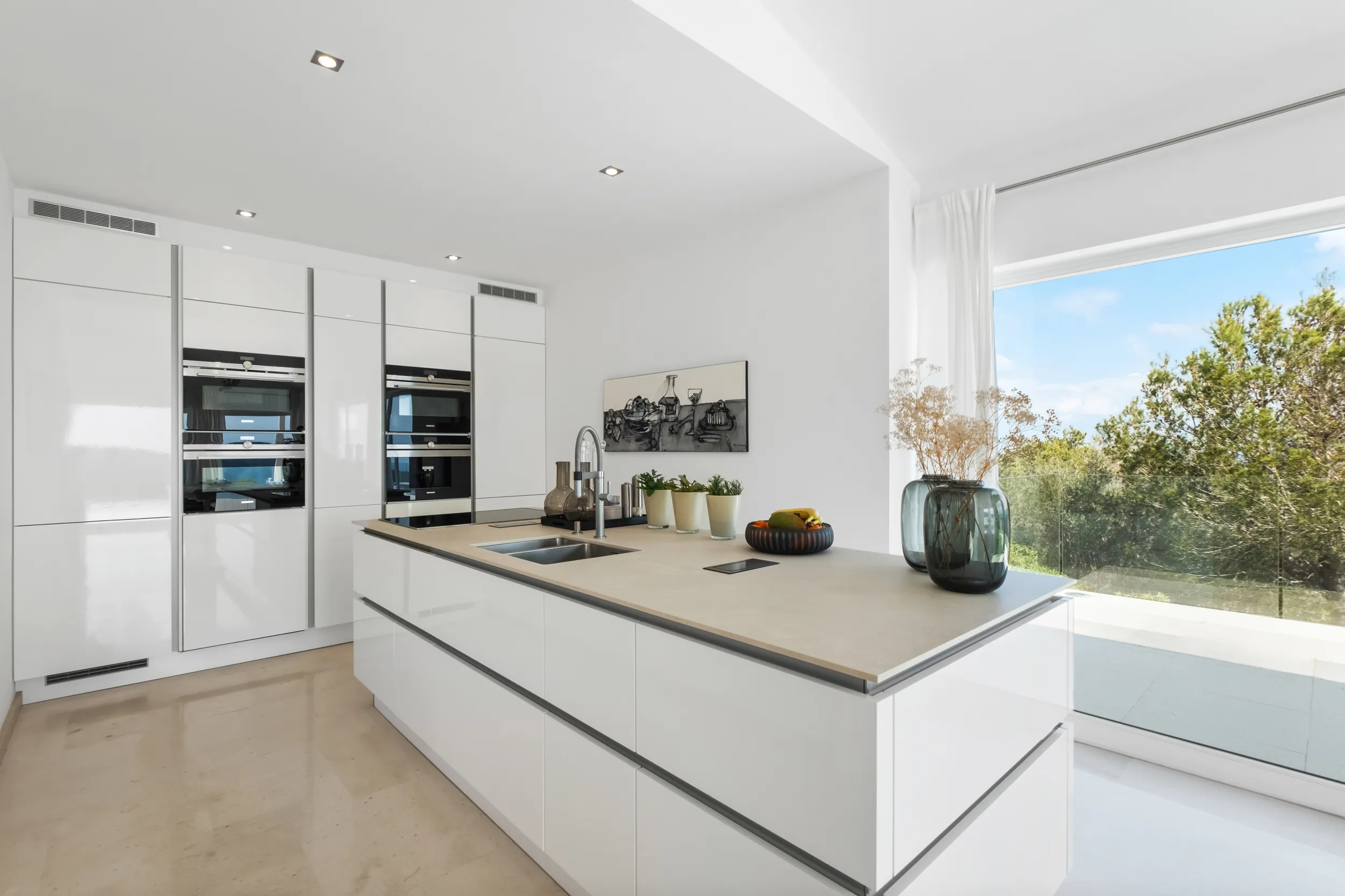 Excepcional villa con vistas al mar en Son Vida-9