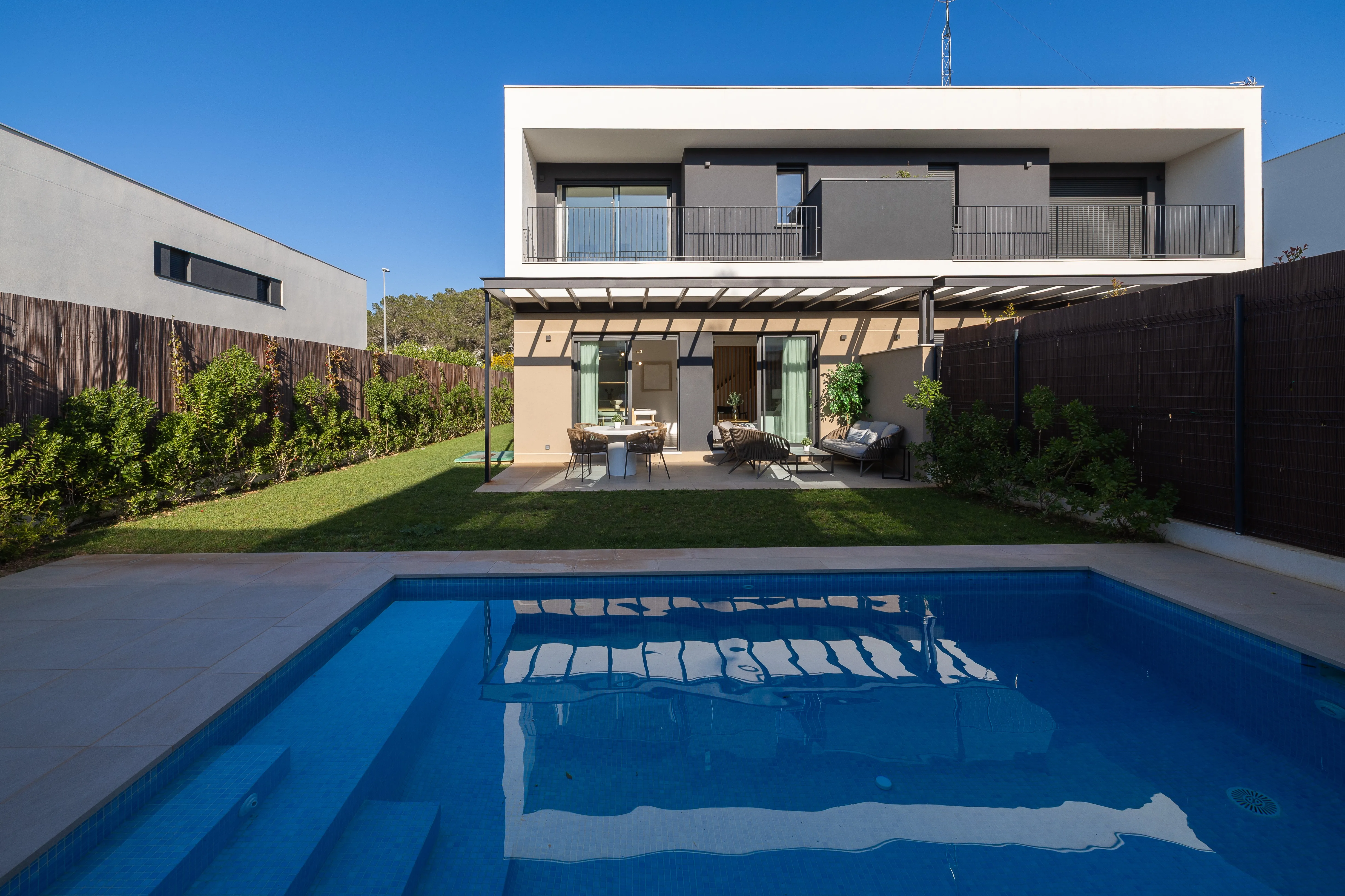 New built semi detached house in Puig de Ros-1