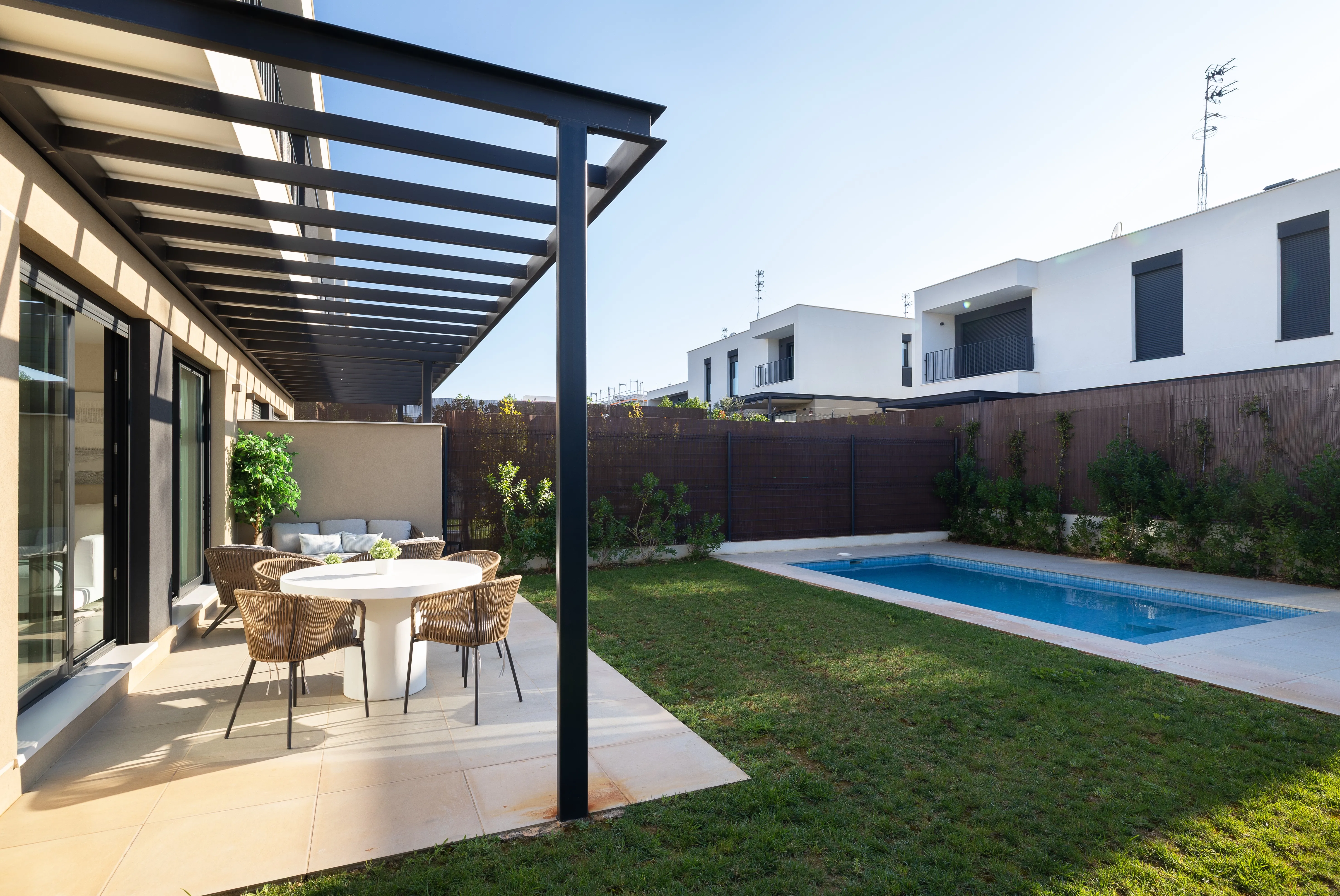 New built semi detached house in Puig de Ros-2