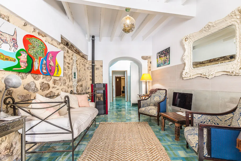 Lovely townhouse with roof terrace in Selva-4