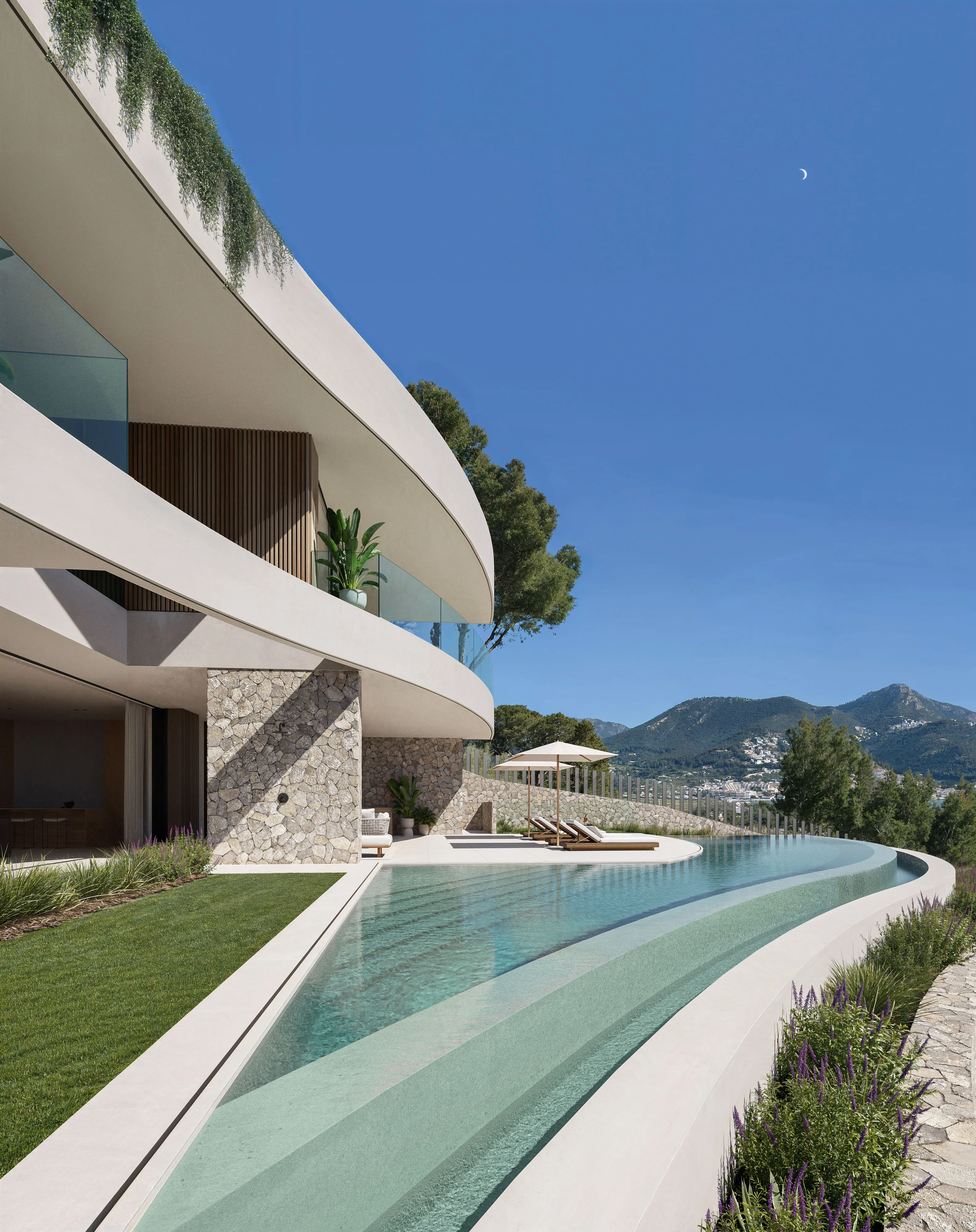 Premium plot with submitted project and fantastic harbor and sea views-2