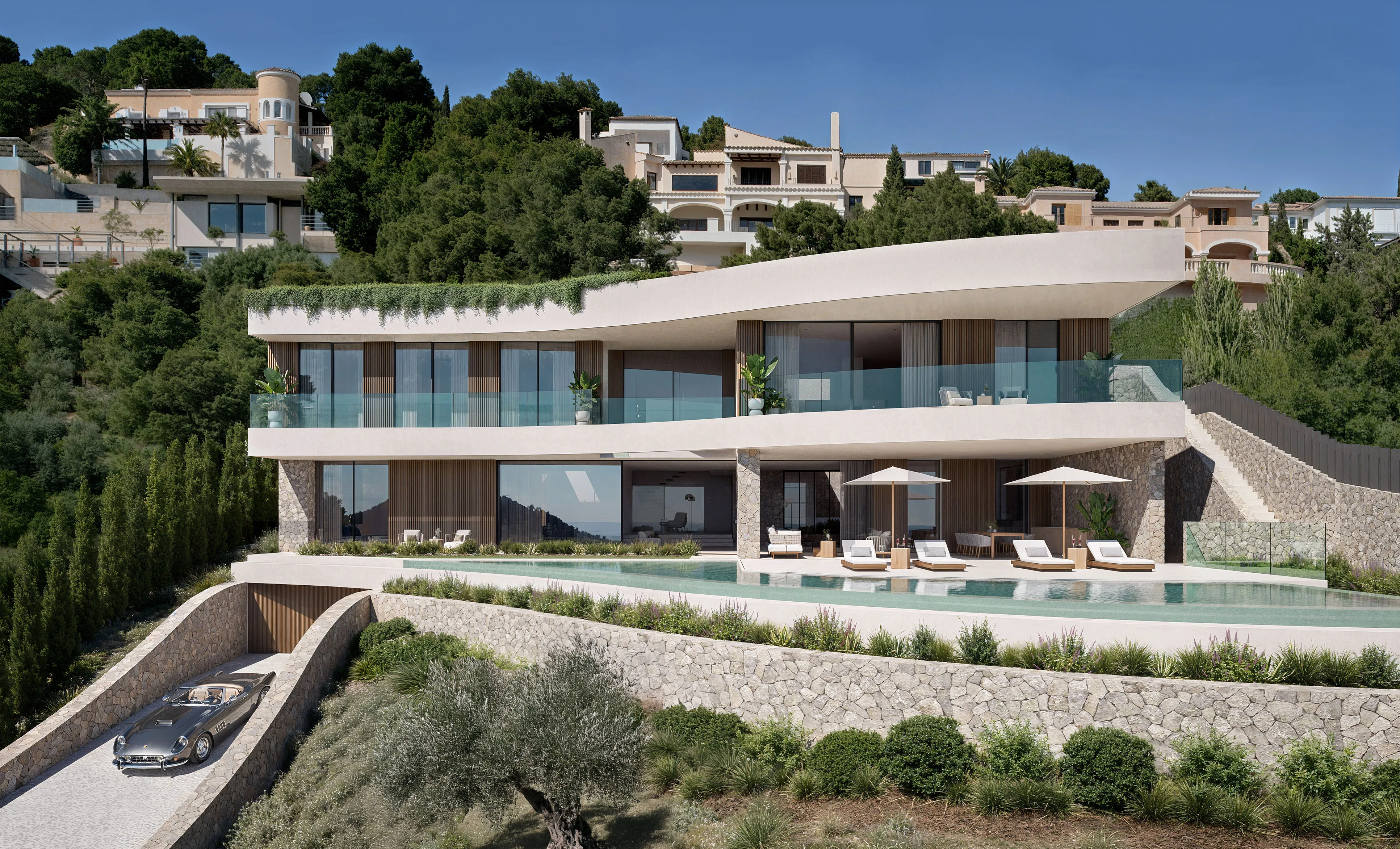 Premium plot with submitted project and fantastic harbor and sea views-1