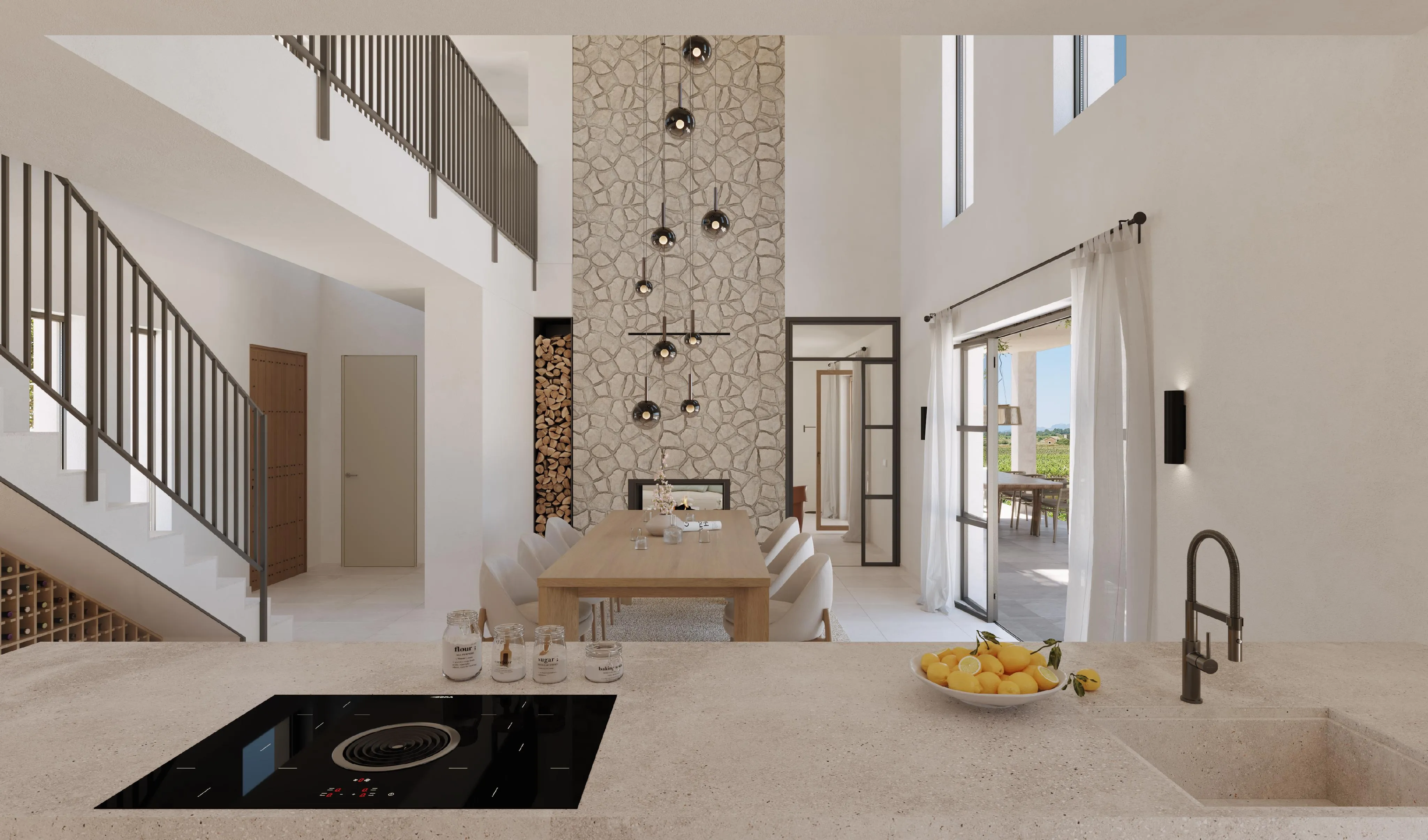 Authentic luxurious finca between vineyards and mountains close to Binissalem-2